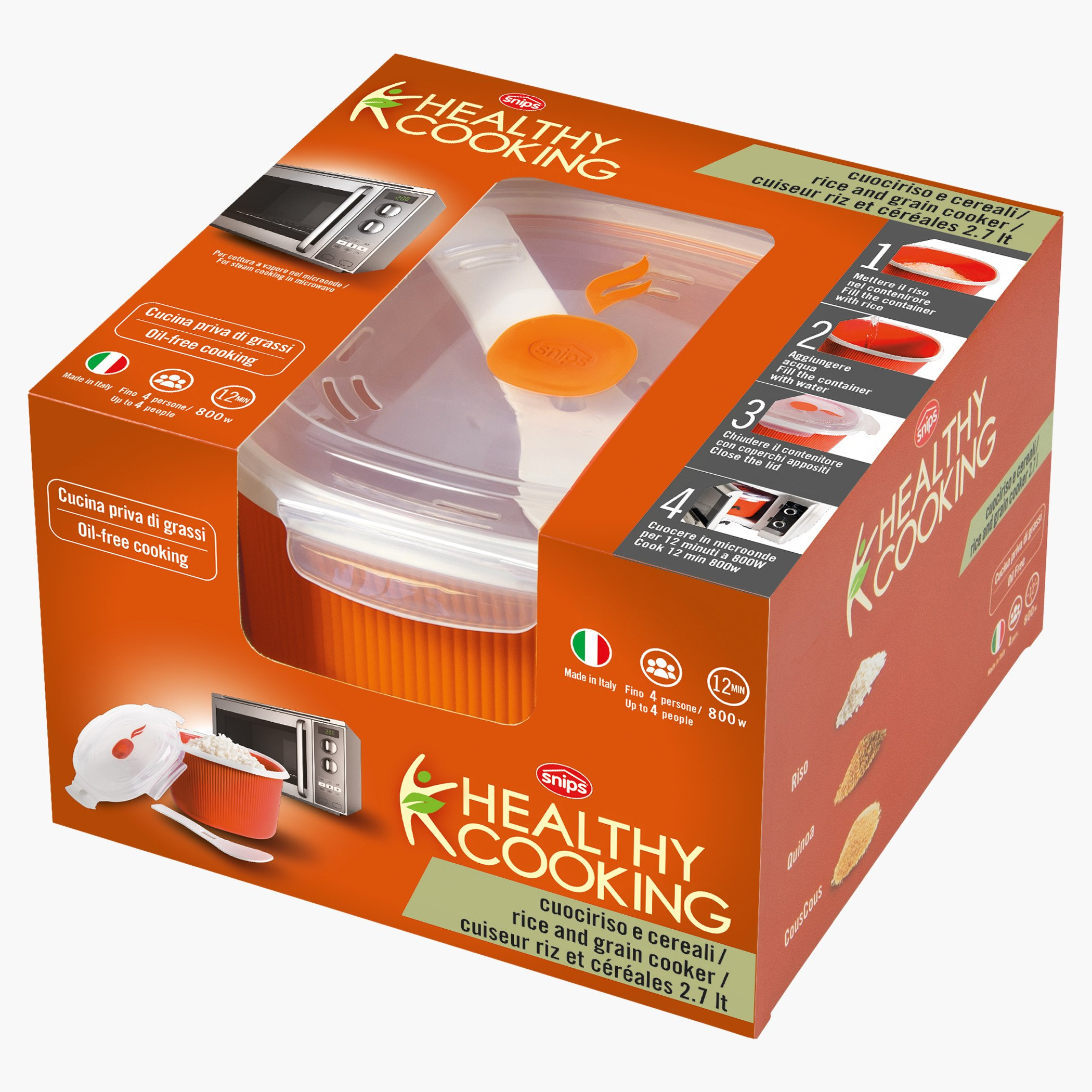 قدر الأرز والحبوب للميكروويف من كاسا - 2.7 لتر-hbxkitchen-kitchenware-foodpreparation-image-6