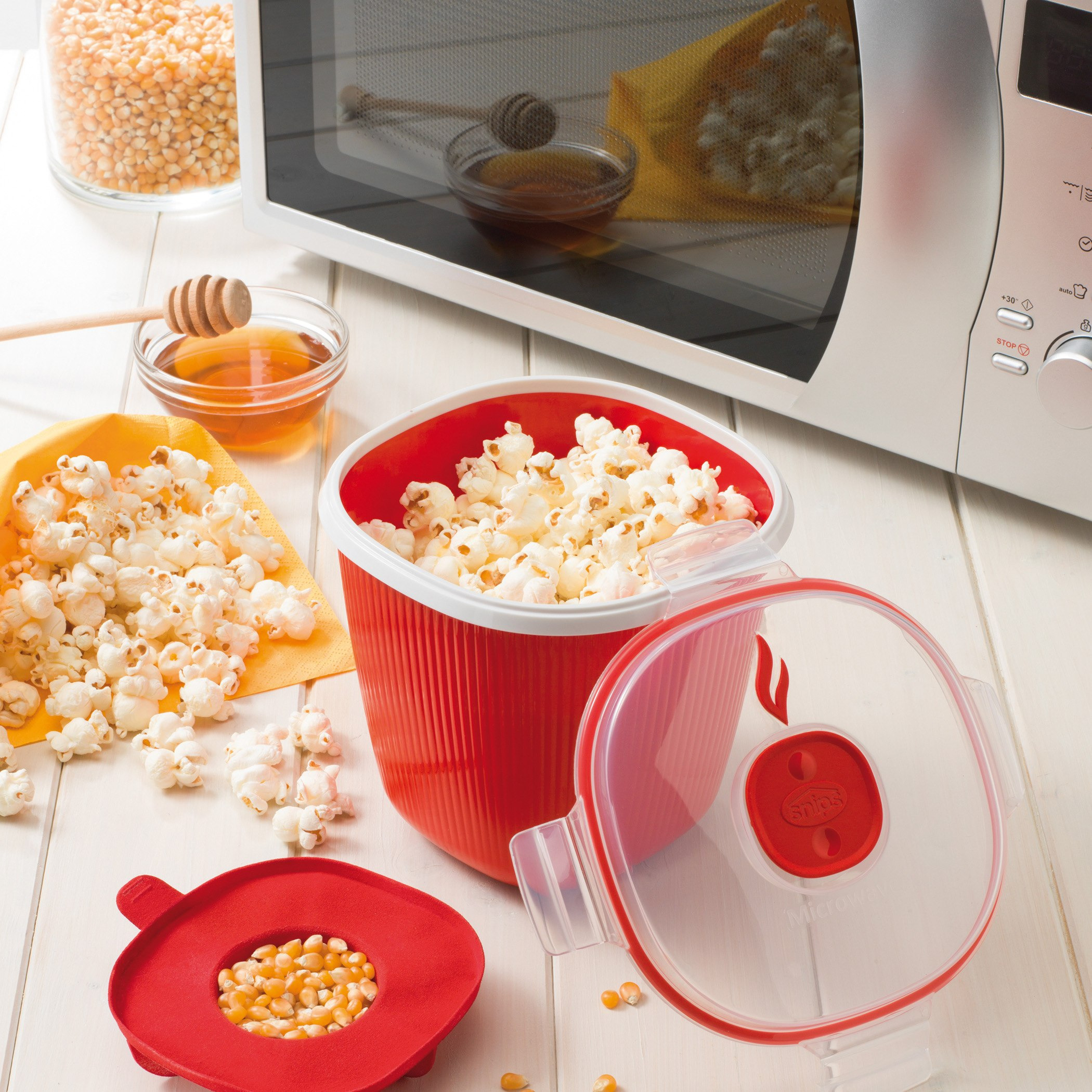 وعاء صنع الفشار في الميكروويف من كاسا - 2 لتر-hbxkitchen-kitchenware-foodpreparation-image-1