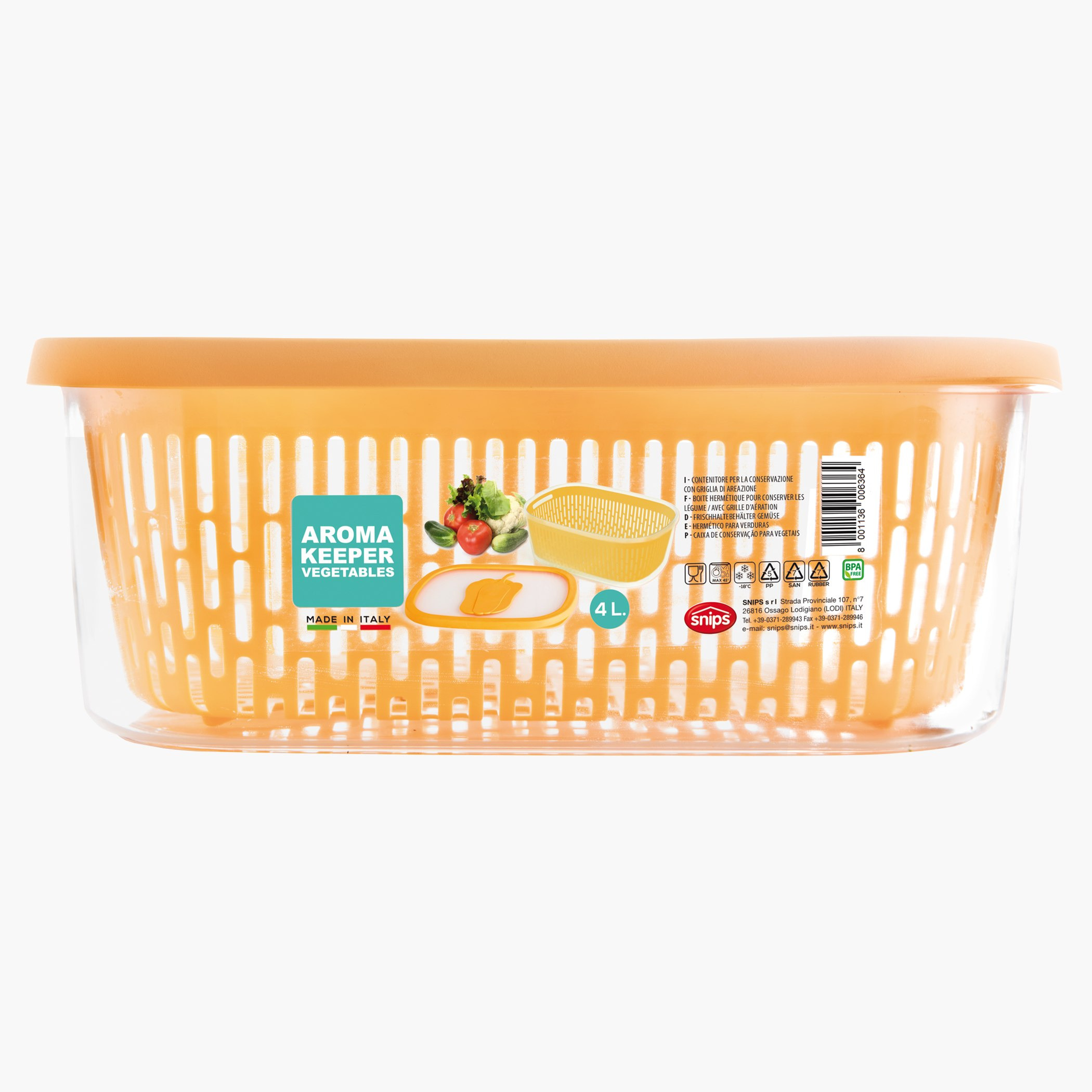 Snips Vegetable Keeper - 4 L-hbxhomeware-hbxkitchen-image-4