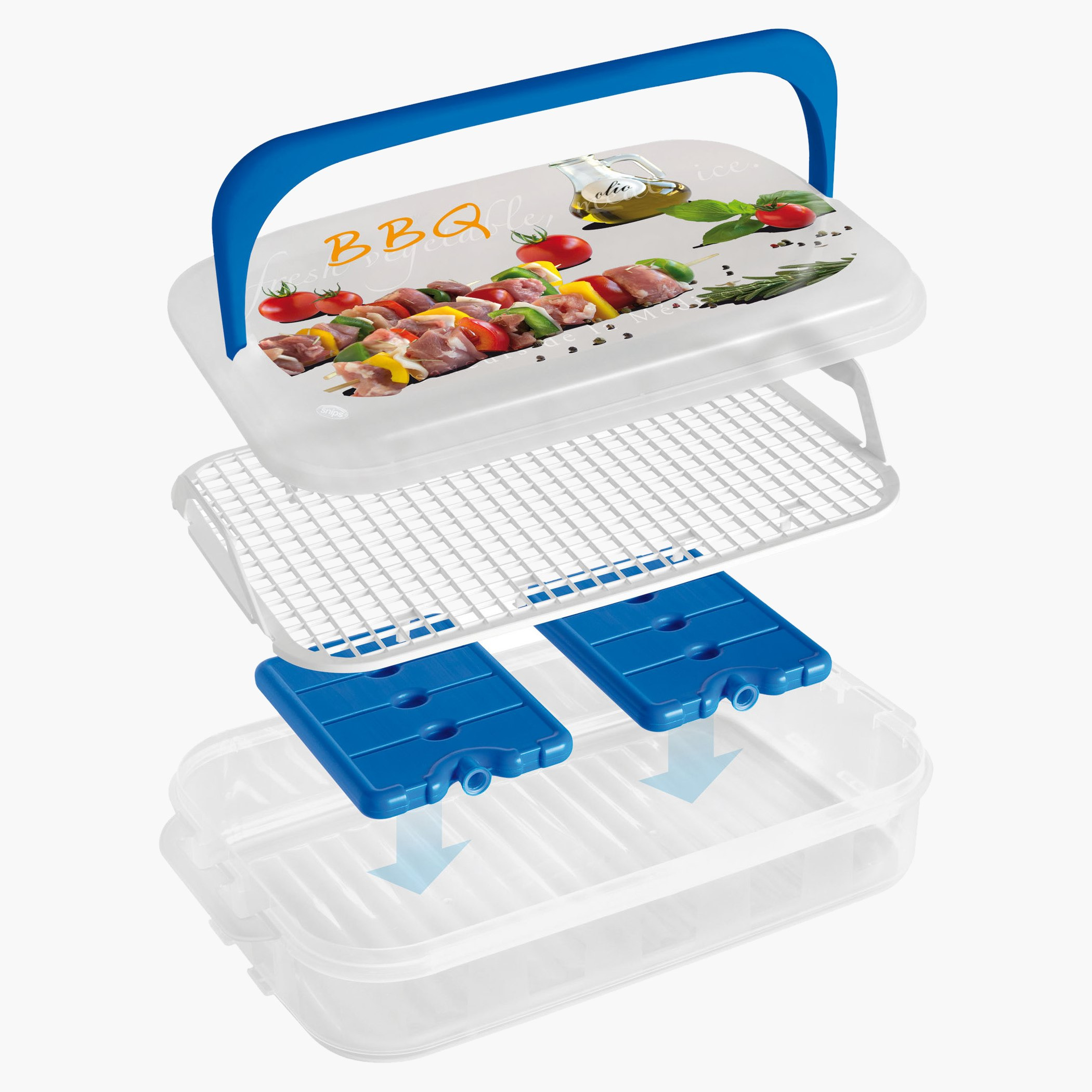 حاوية تبريد مستطيلة ماكسيليس من سنيبس - 43×28×11 سم-hbxhomeware-kitchenware-lunchbagsandboxes-image-2