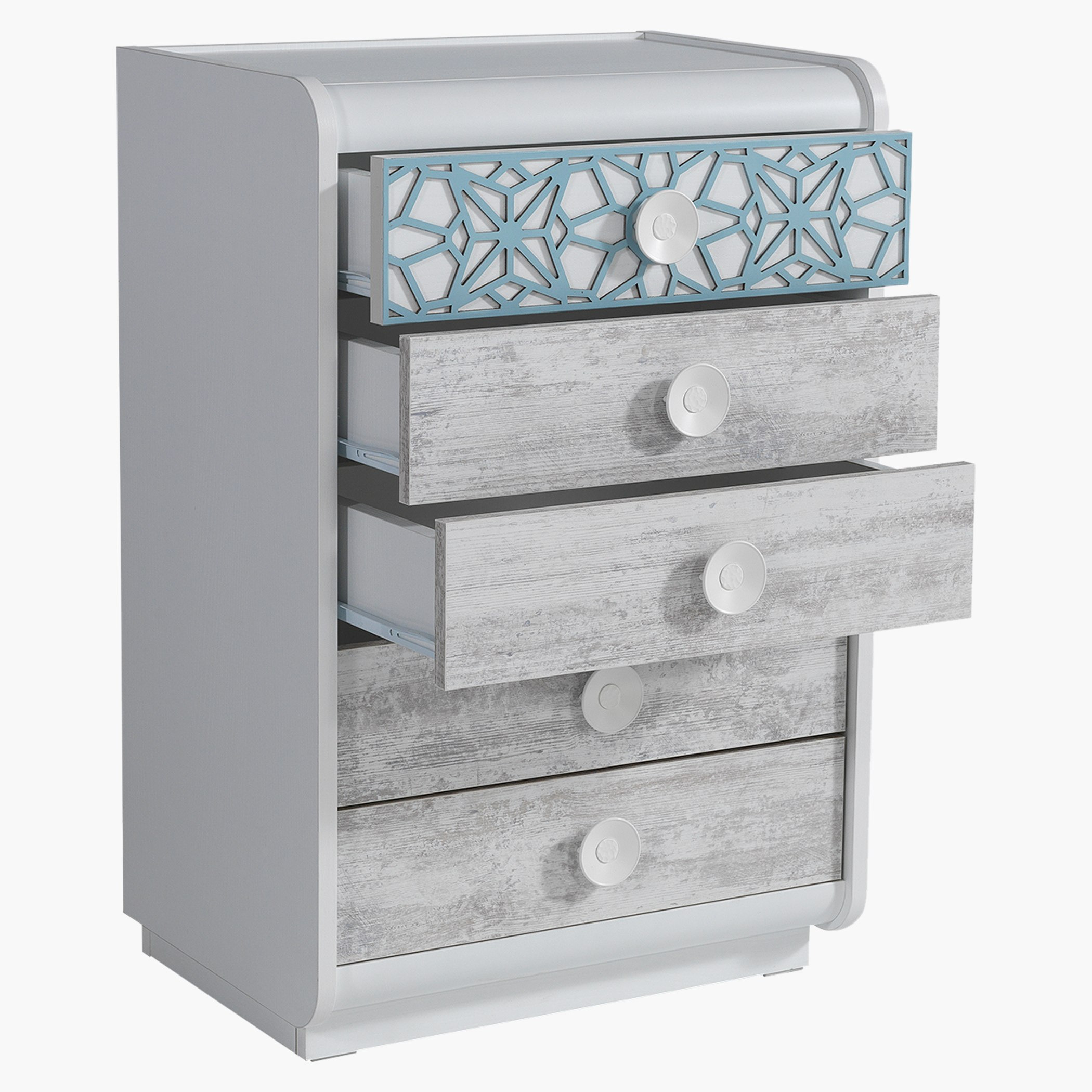 وِحدة تخزين بـ5 أدراج من كازابلانكا-hbxfurniture-dressersandchests-chestofdrawers-image-4