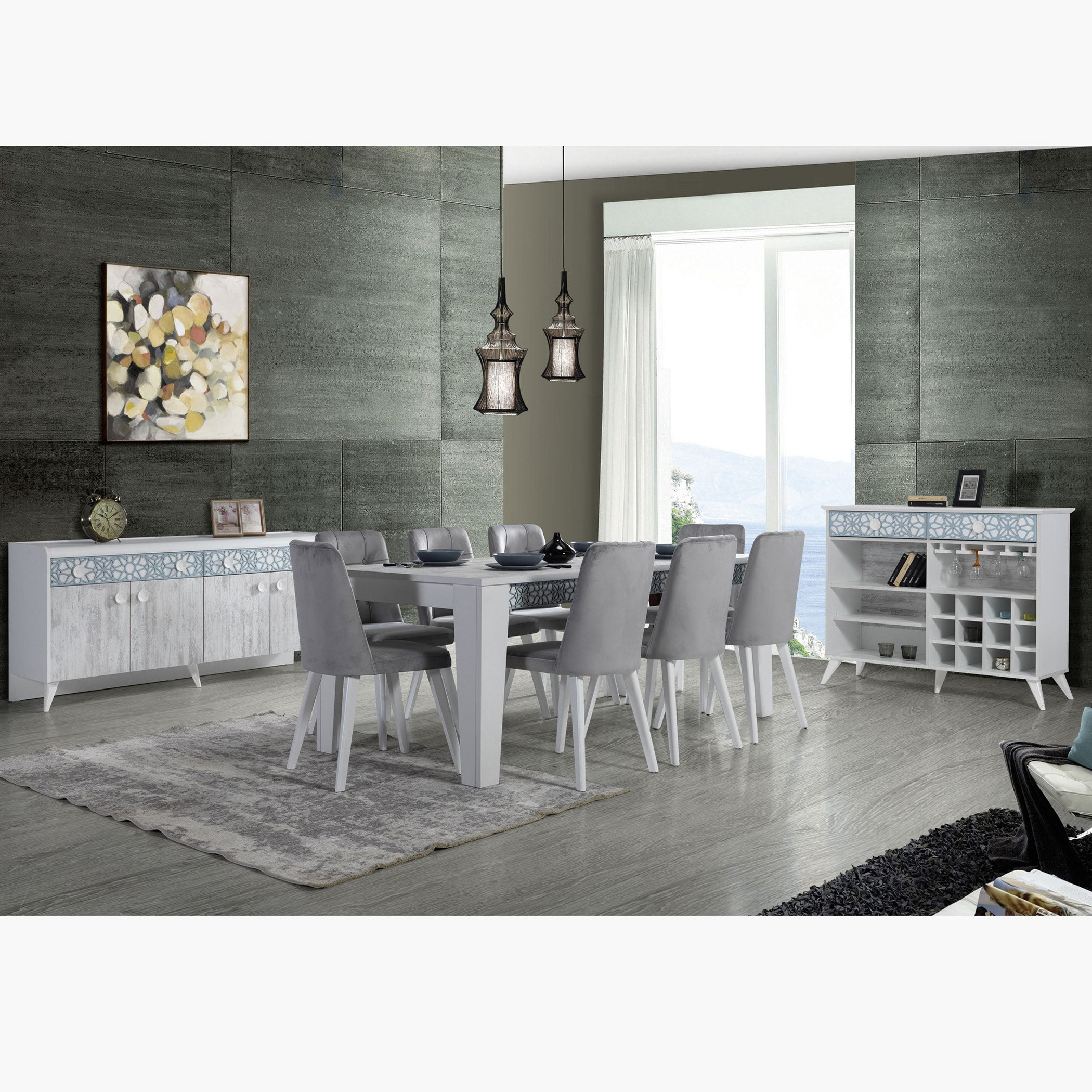 طقم طاولة سفرة 8 مقاعد من كازابلانكا-hbxfurniture-diningtablesandsets-diningsets-eightseater-image-7