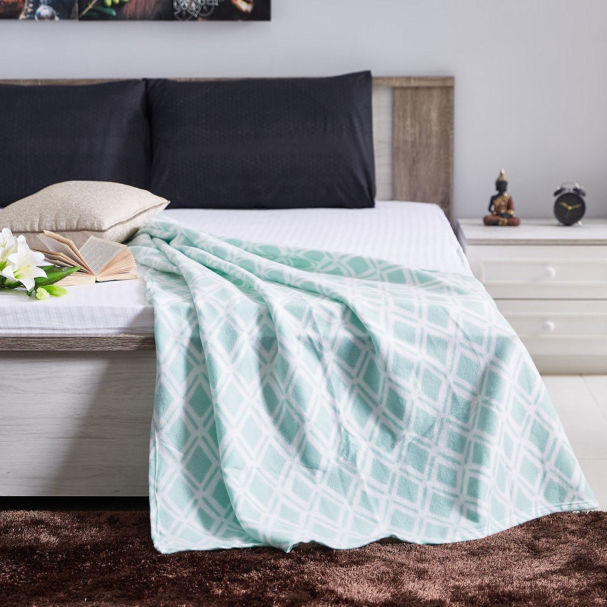 بطانية صوف بولار كوين من لاينو - 200x220 سم-hbxhomeware-hbxbedroom-image-1