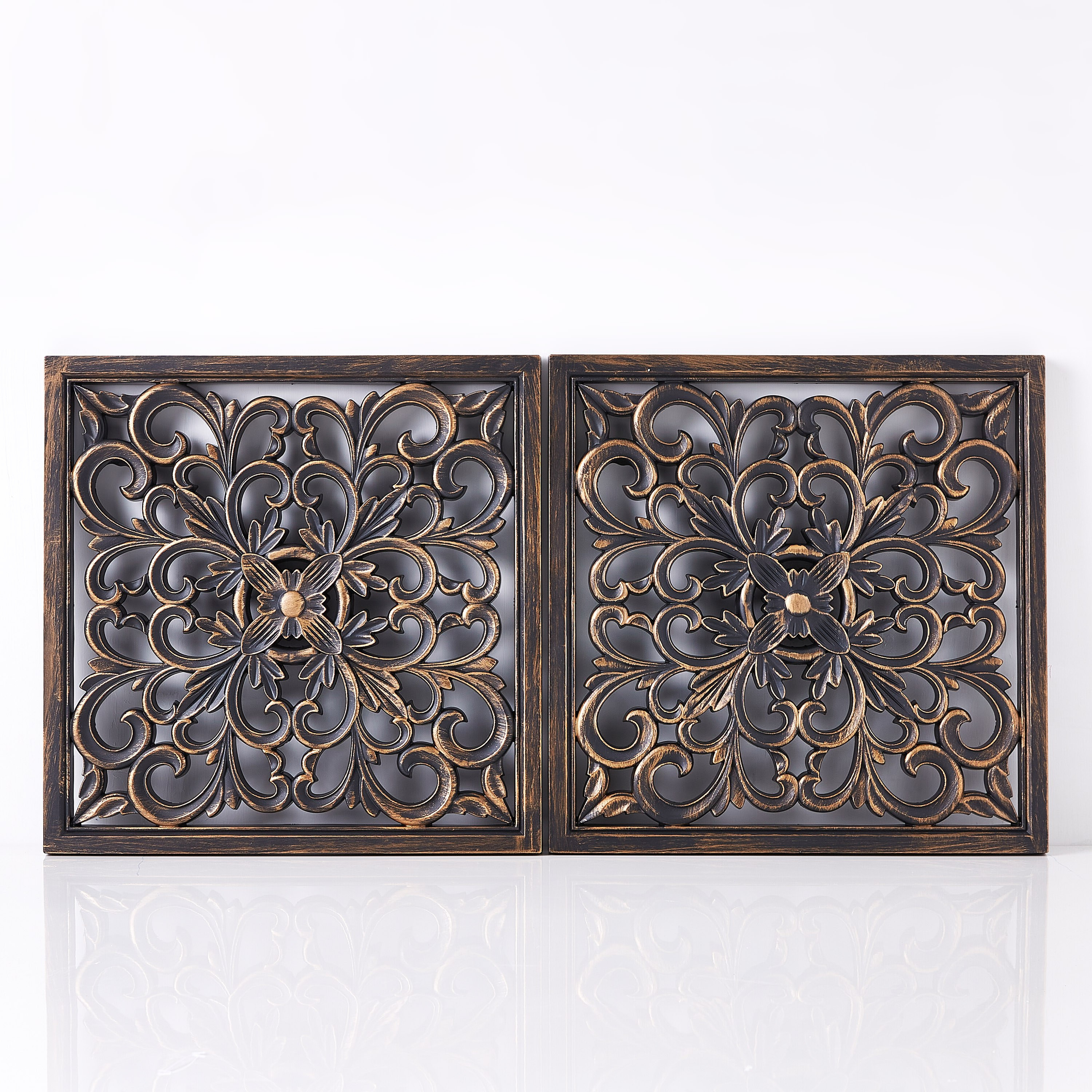 لوحة حائط مربعة من ليفيا-hbxdiningroom-walldecor-wallart-image-5