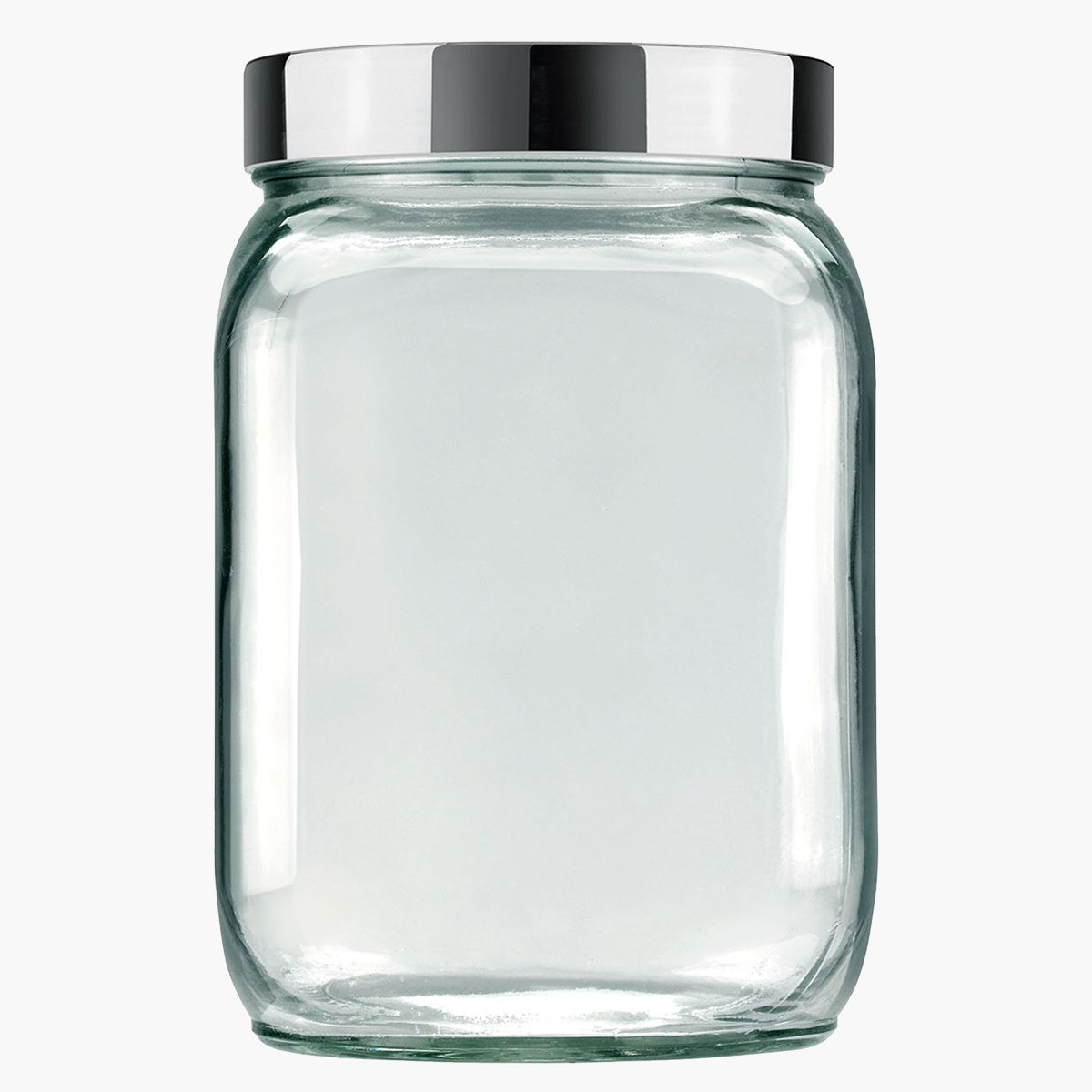 Invicta Glass Jar with Metal Lid - 1 L-hbxhomeware-hbxkitchen-image-2