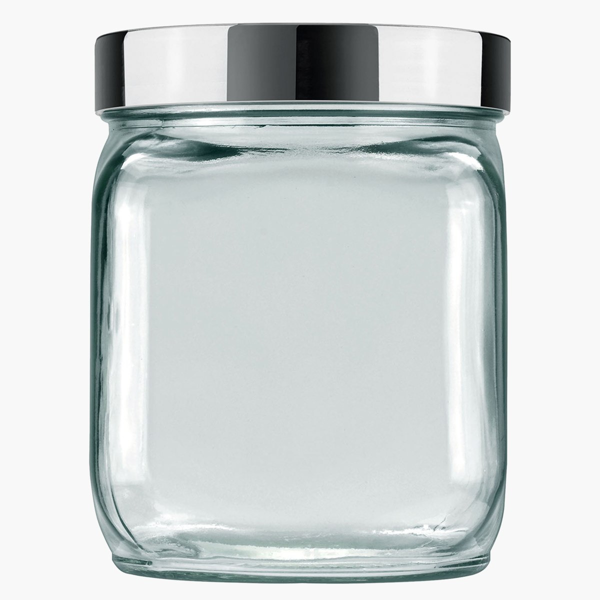 Invicta Glass Jar with Metal Lid - 1 L-hbxhomeware-hbxkitchen-image-4