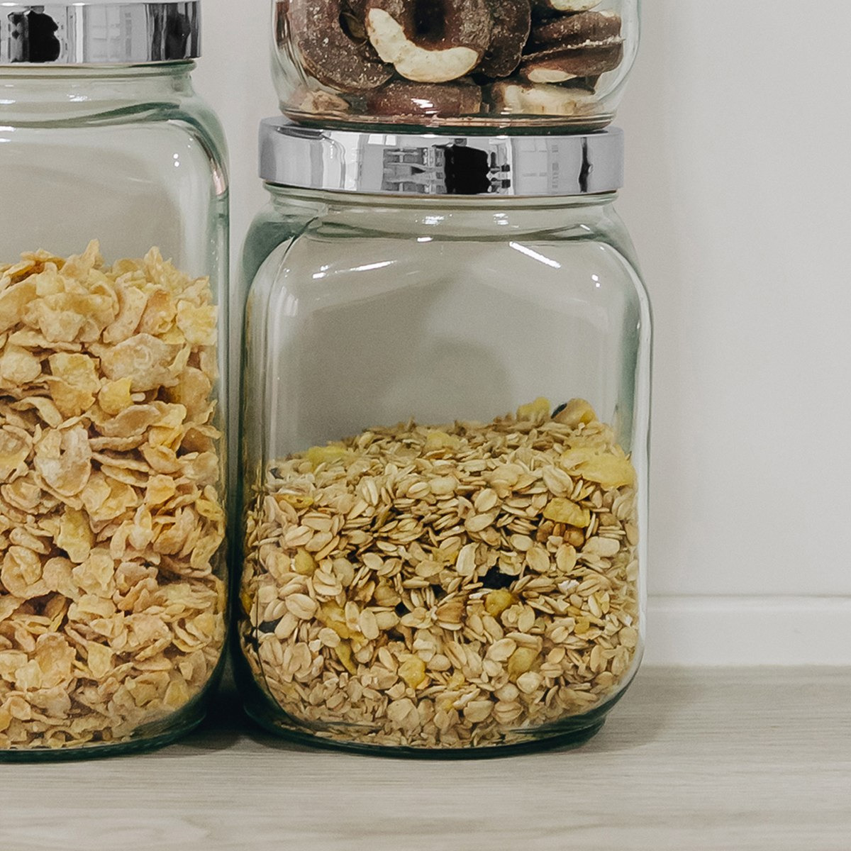 Invicta Glass Jar with Metal Lid - 1 L-hbxhomeware-hbxkitchen-image-5