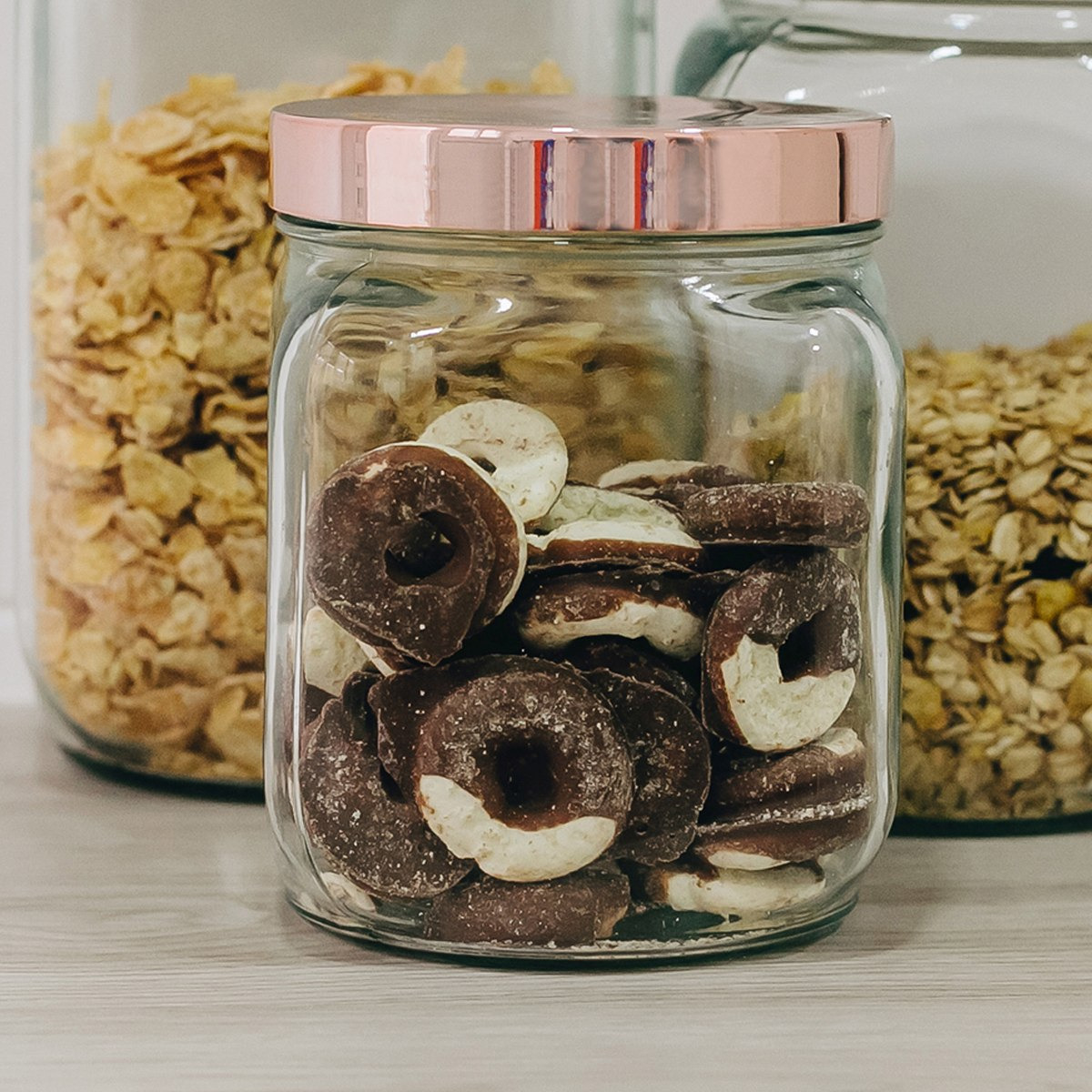 Invicta Glass Jar with Metal Lid - 1 L-hbxhomeware-hbxkitchen-image-7
