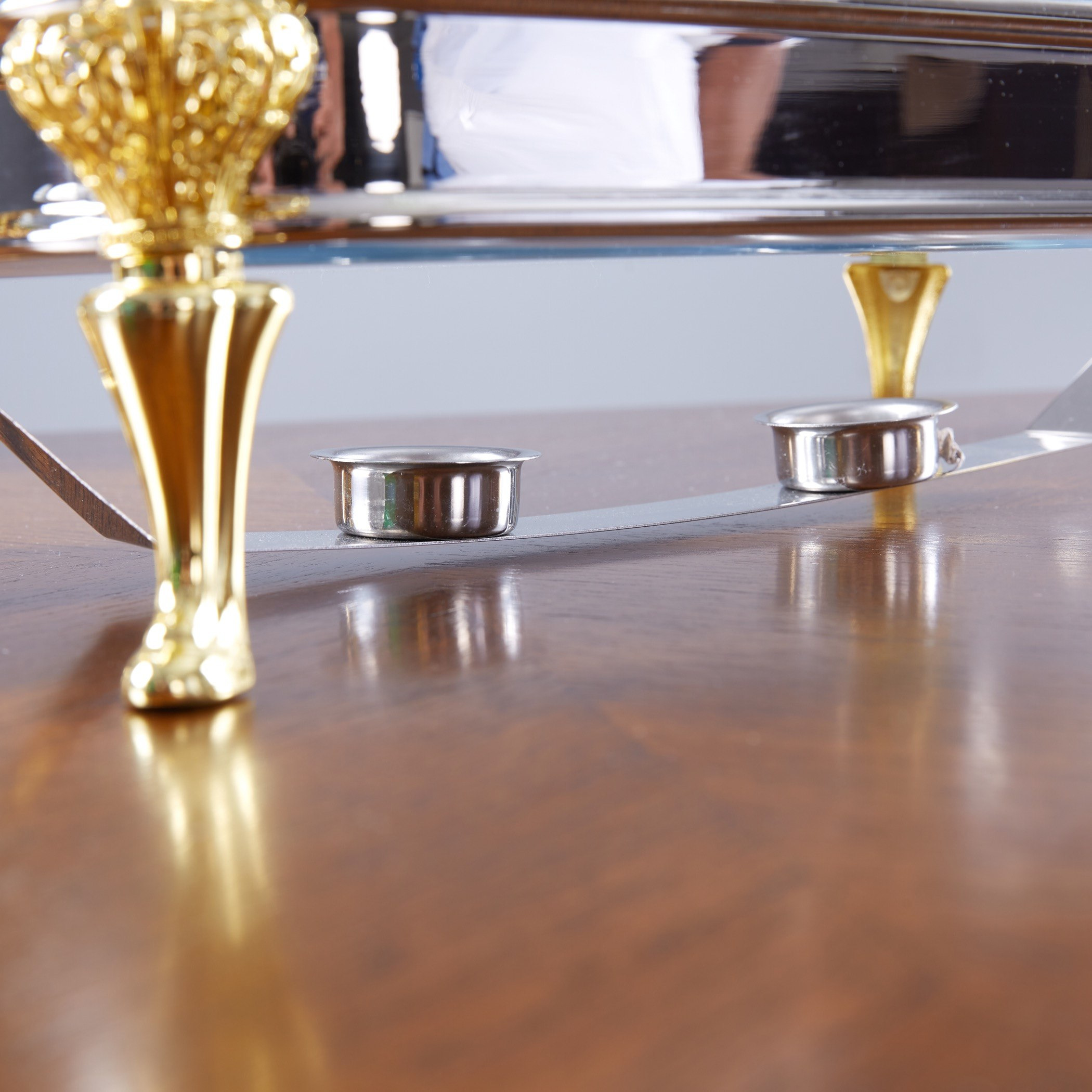 سخّان طعام بأرجل ذهبيّة من سبرينجس - 3 لتر-hbxdecorandfurnishings-tabletop-serveware-image-5