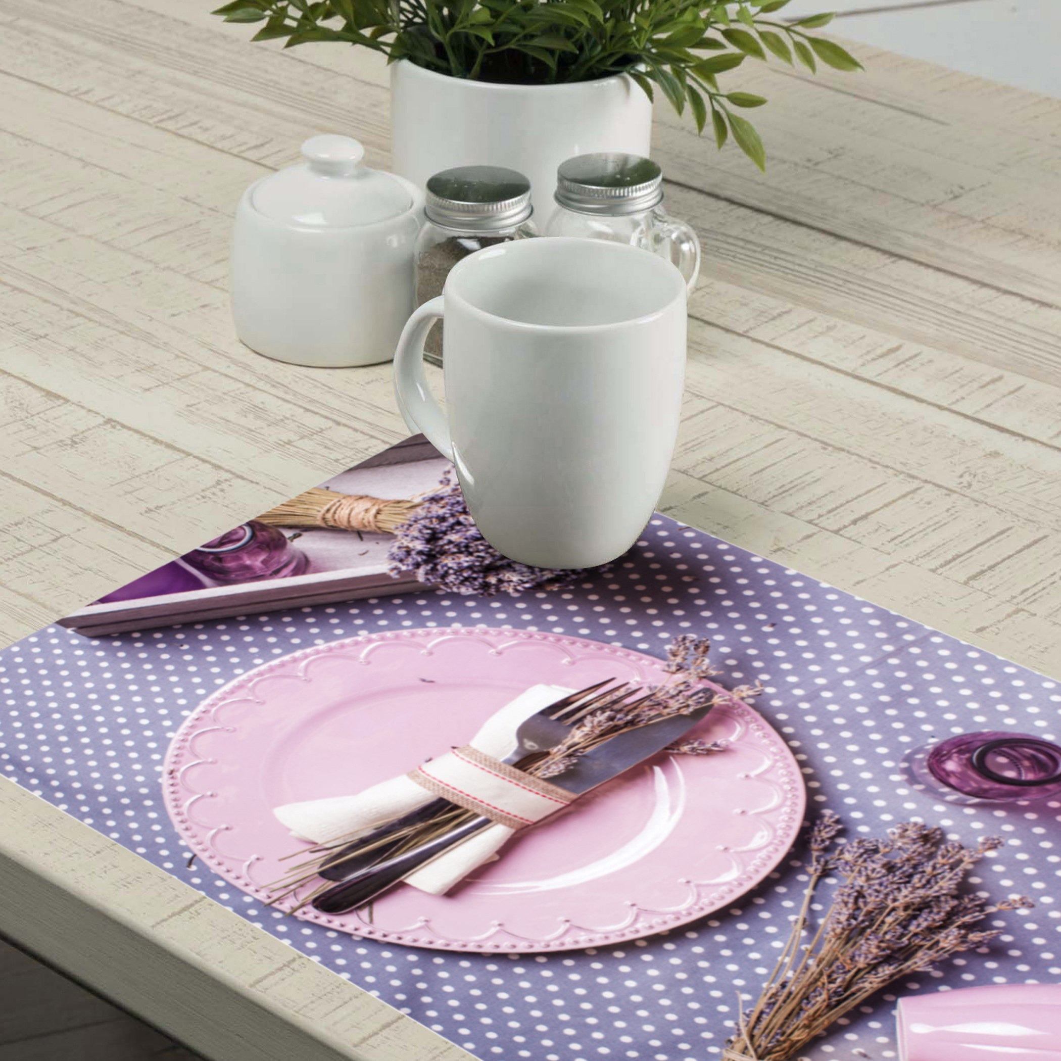 لبادات صحون وواقيات طاولة من ويلسون بارادايس- طقم من 12 قطعة-hbxdecorandfurnishings-homefurnishings-tablelinens-image-1