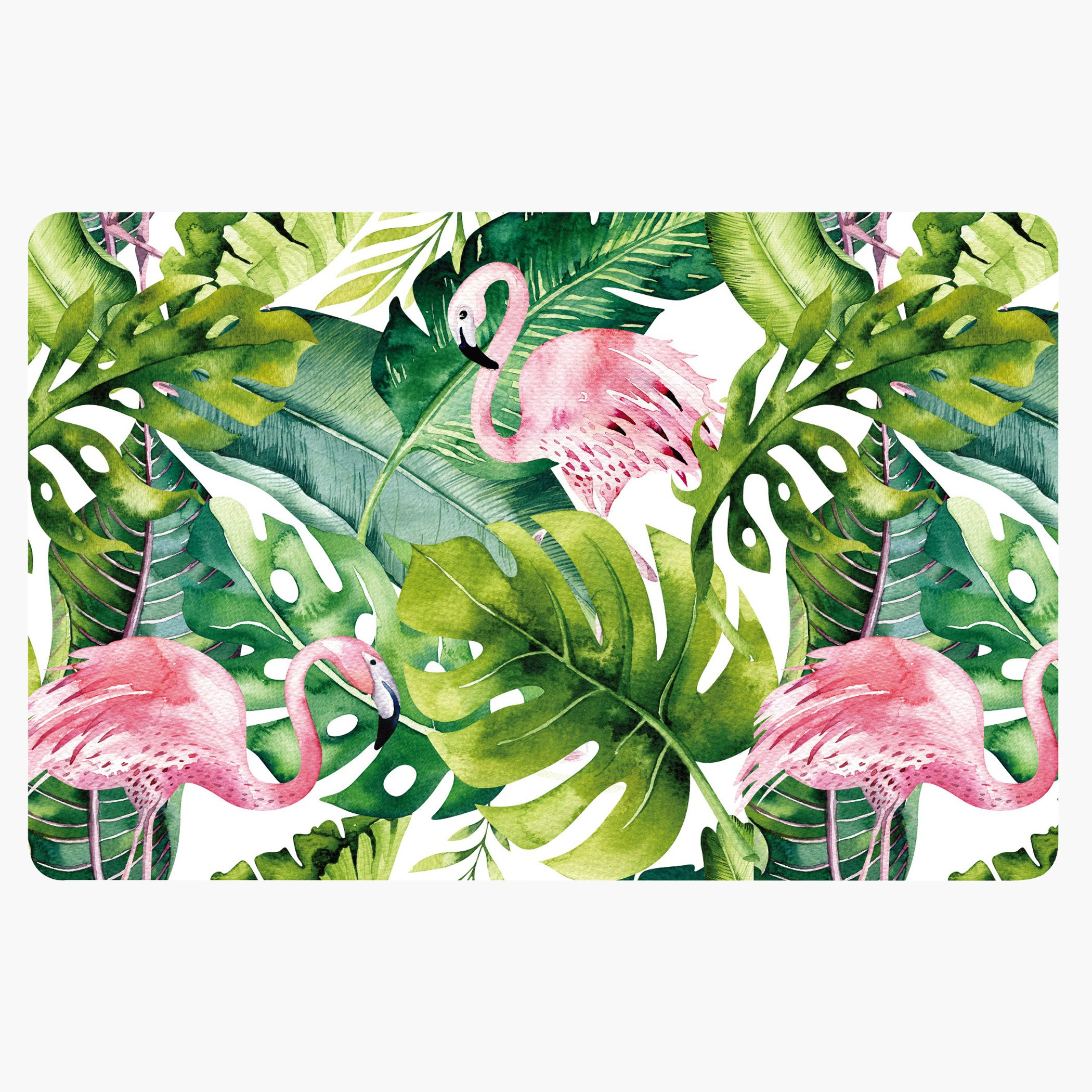 لبادات صحون وواقيات طاولة بطبعات من ويلسون بارادايس- طقم من 12 قطعة-hbxdecorandfurnishings-homefurnishings-tablelinens-image-3