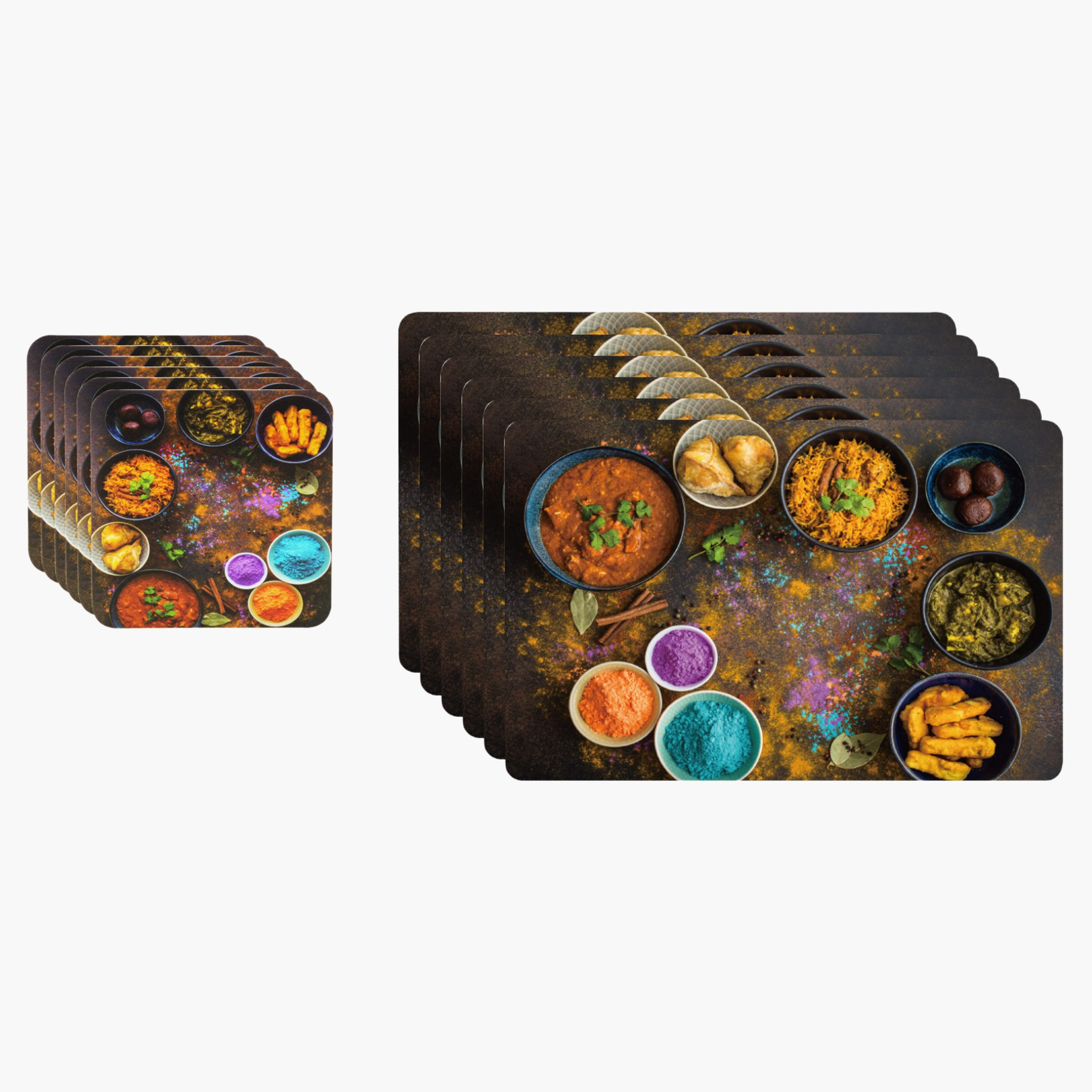 لبادات صحون وواقيات طاولة من ويلسون بارادايس- طقم من 12 قطعة-hbxdecorandfurnishings-homefurnishings-tablelinens-image-2