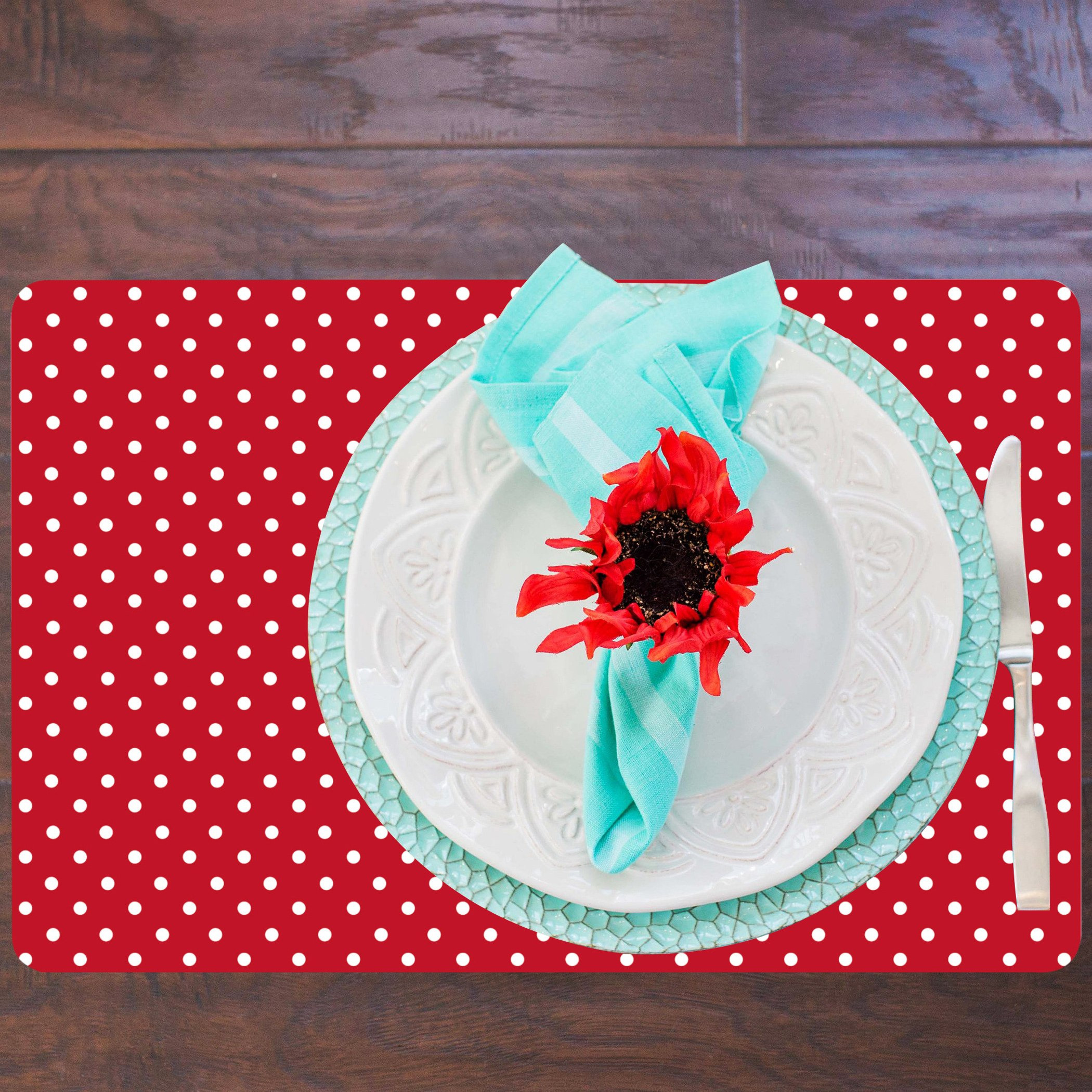 لبادات صحون وواقيات طاولة من ويلسون بارادايس- طقم من 12 قطعة-hbxdecorandfurnishings-homefurnishings-tablelinens-image-2