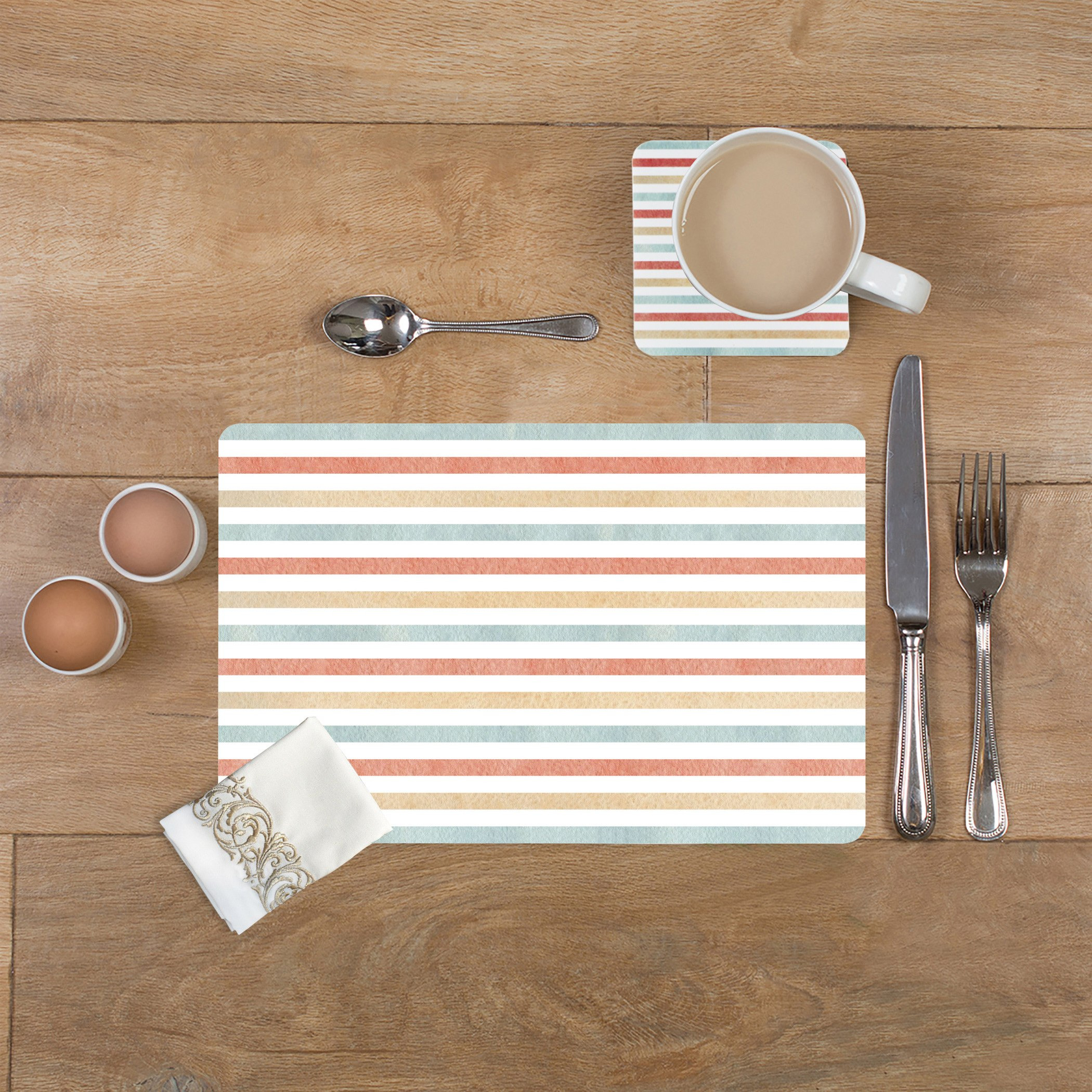 لبادات صحون وواقيات طاولة من ويلسون بارادايس- طقم من 12 قطعة-hbxdecorandfurnishings-homefurnishings-tablelinens-image-1