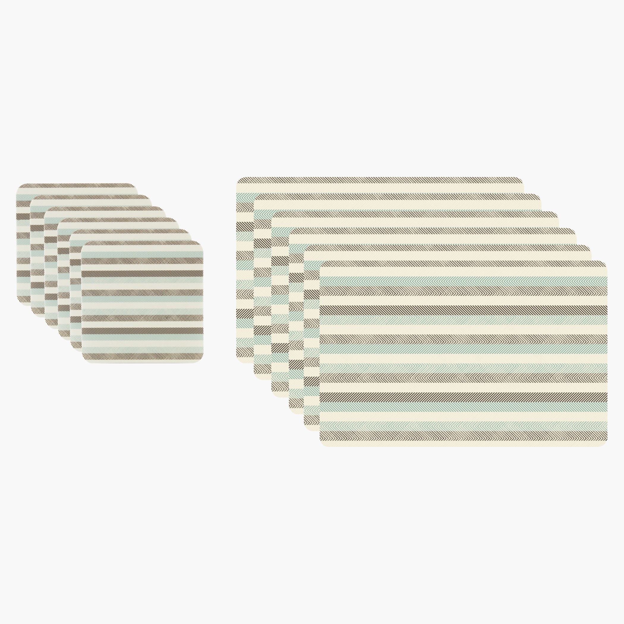 لبادات صحون وواقيات طاولة من ويلسون بارادايس- طقم من 12 قطعة-hbxdecorandfurnishings-homefurnishings-tablelinens-image-2