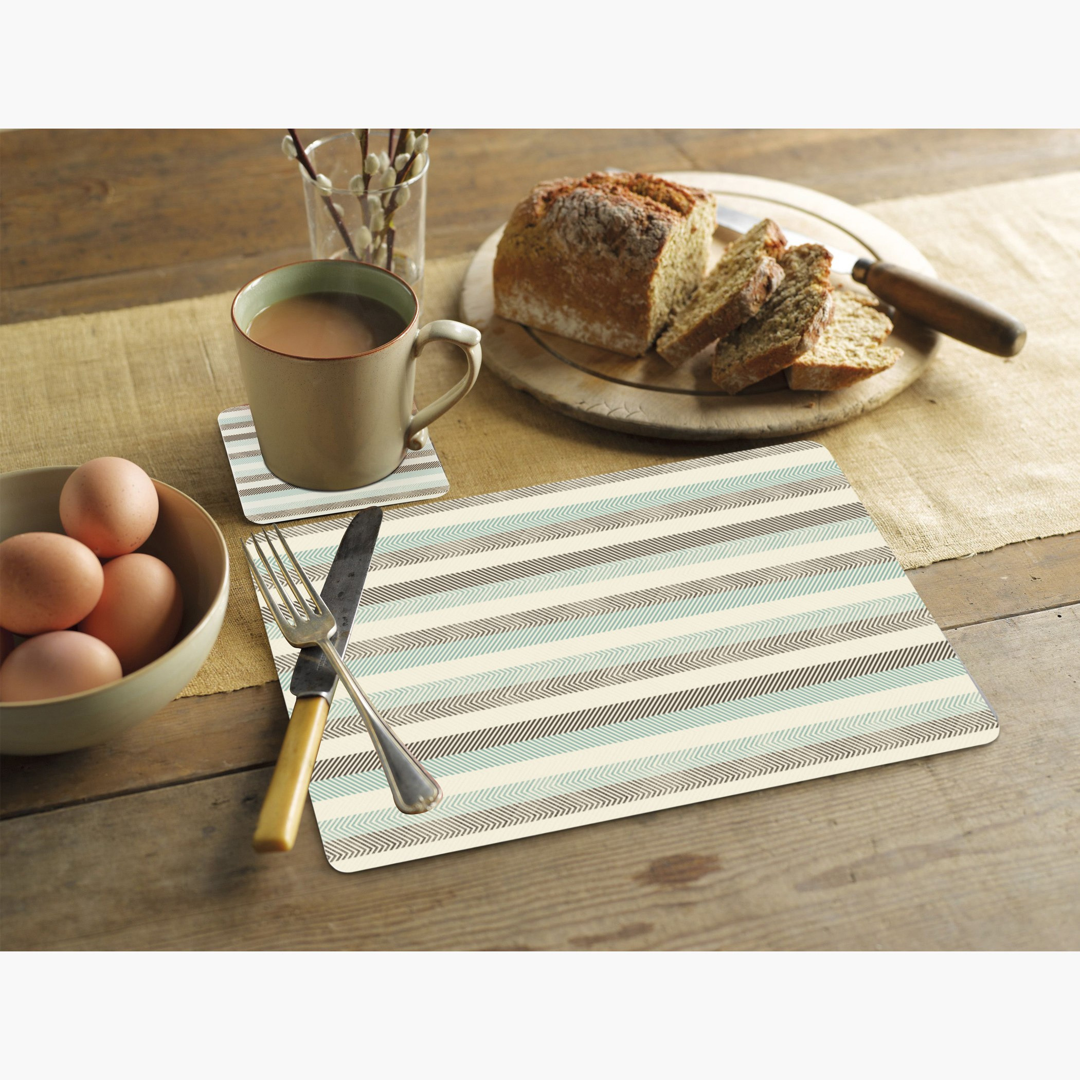 لبادات صحون وواقيات طاولة من ويلسون بارادايس- طقم من 12 قطعة-hbxdecorandfurnishings-homefurnishings-tablelinens-image-1