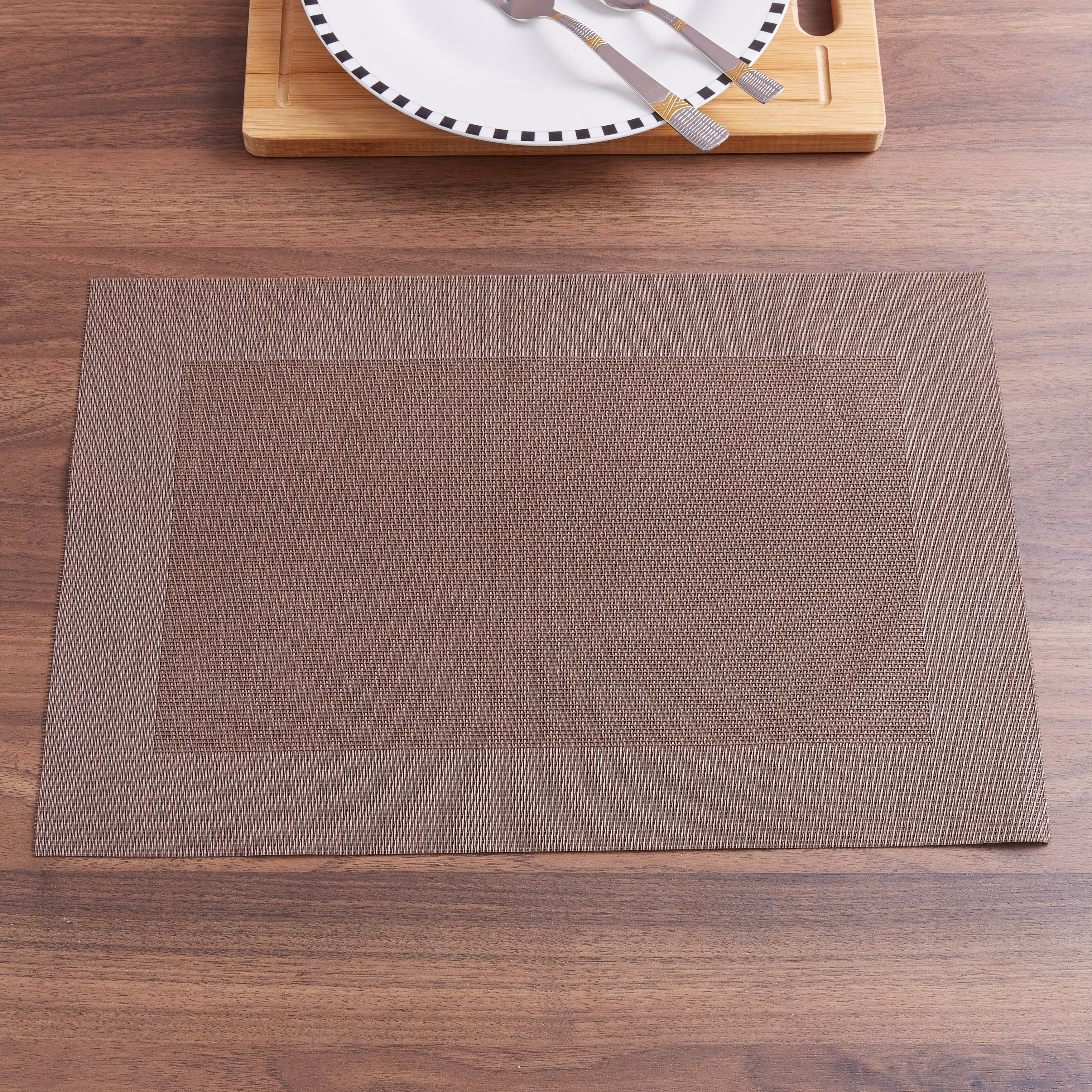 لبادة صحون منسوجة هوم فينيل - 45x30 سم-hbxdecorandfurnishings-homefurnishings-tablelinens-image-1