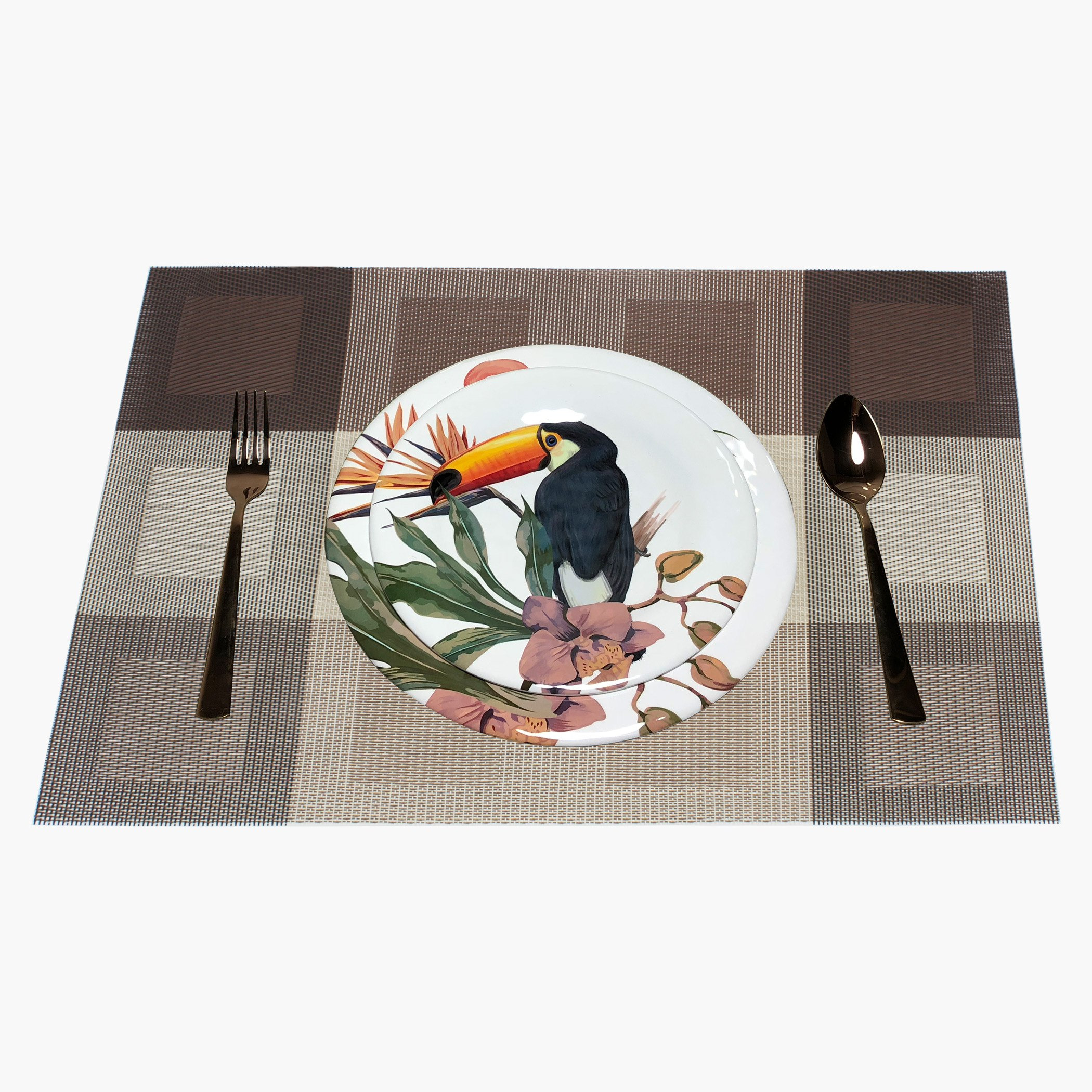 لبادة صحون منسوجة من هوم فينيل - 45x30 سم-hbxdecorandfurnishings-homefurnishings-tablelinens-image-1