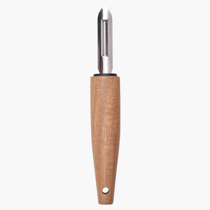 Stainless Steel Peeler with Acacia Wood Handle-Kitchen Tools & Utensils-image-1