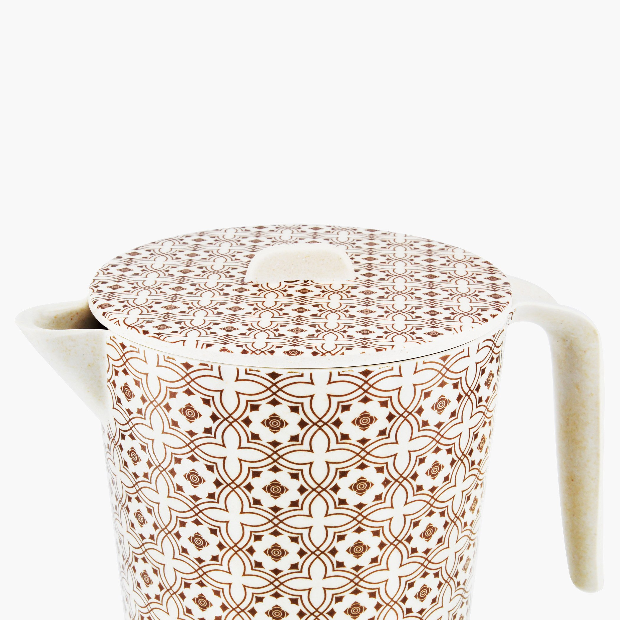 إبربق ماء مع غطاء وطبعات بامبو فايبر-hbxhomeware-hbxkitchen-image-3