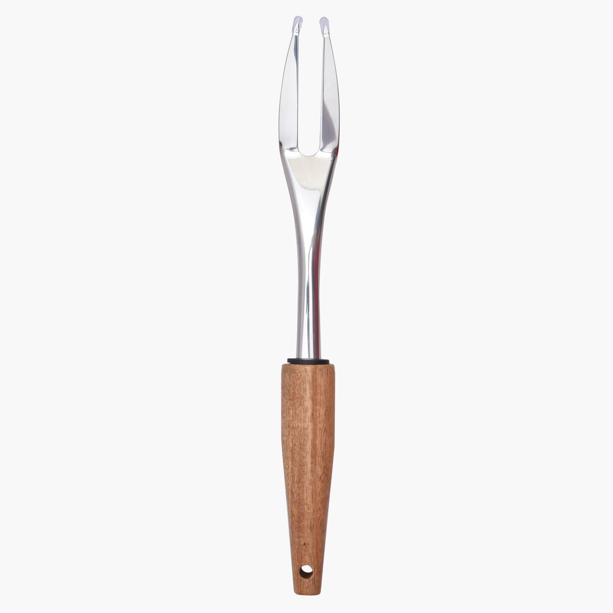 شوكة ستانلس ستيل بمقبض خشبي-hbxhomeware-hbxkitchen-image-2