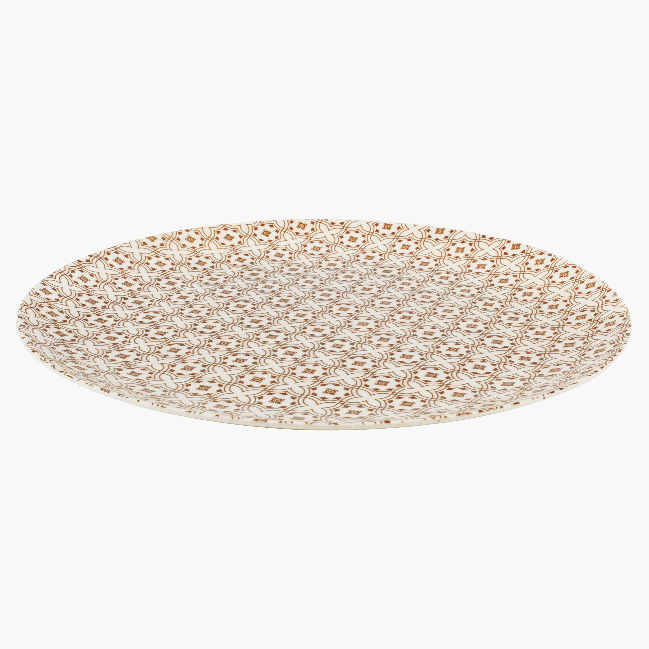 Bamboo Fiber Dinner Plate - 25 cm-hbxdecorandfurnishings-tabletop-crockery-image-1