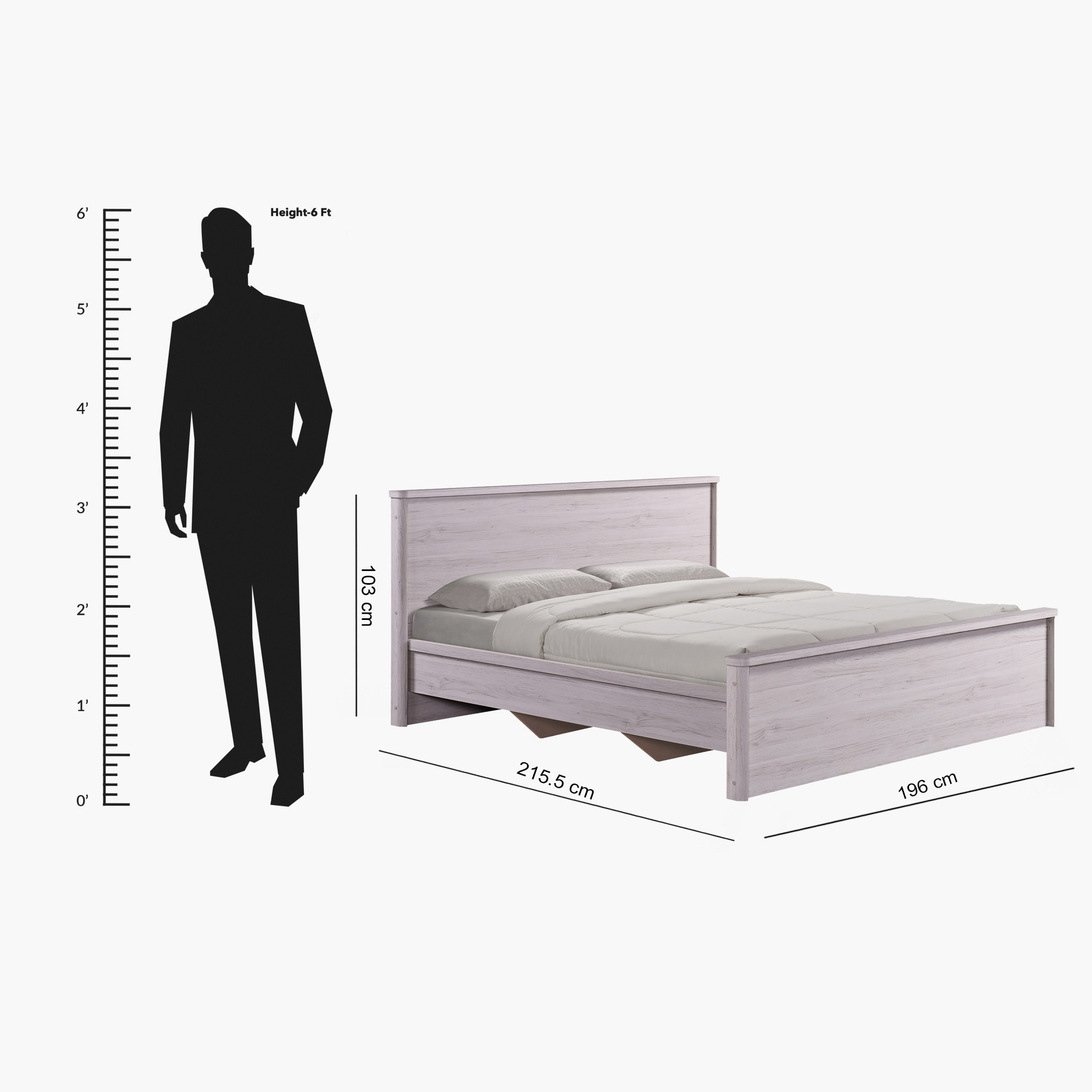 Manchester King Bed - 180x200 cm-hbxfurniture-bedsandbedsets-beds-king-image-9