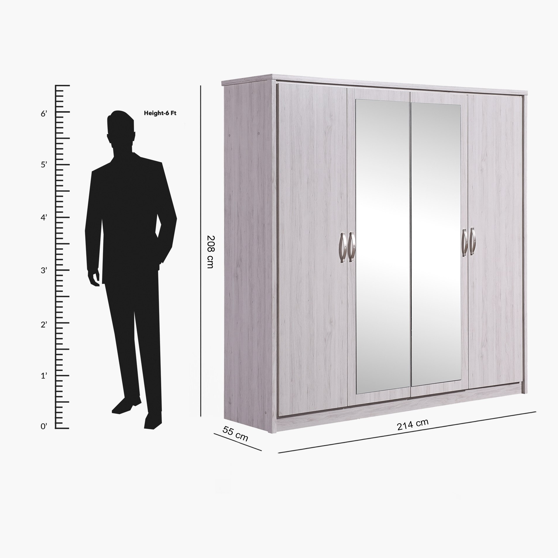 دولاب بـ4 أبواب ومرآتين من مانشيستر-hbxfurniture-wardrobes-image-7