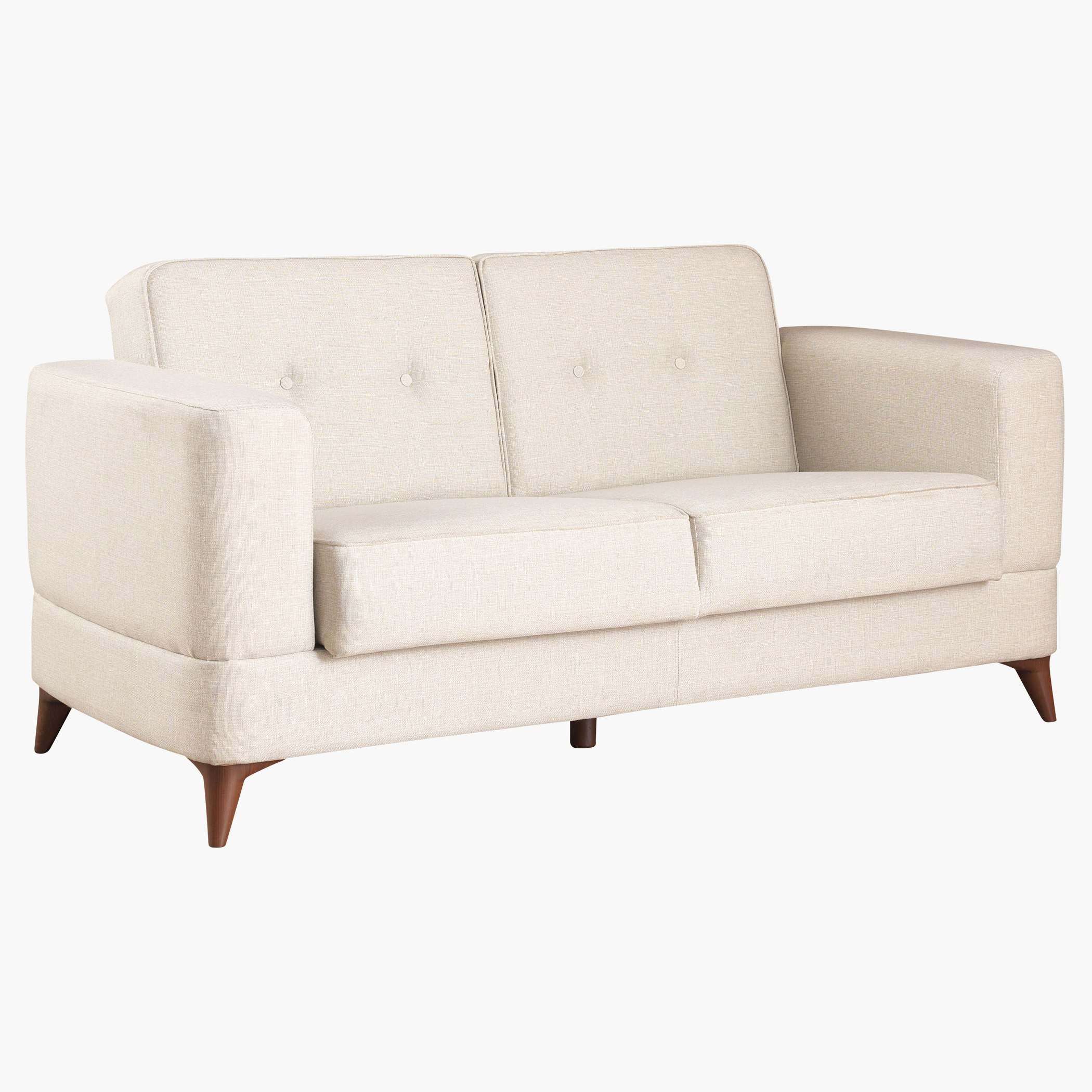 أريكة سرير بمقعدين بارزة الملمس بمساحة تخزين و 2 وسائد منفصلة من سانتياجو-hbxlivingroom-sofasandarmchairs-sofas-image-3