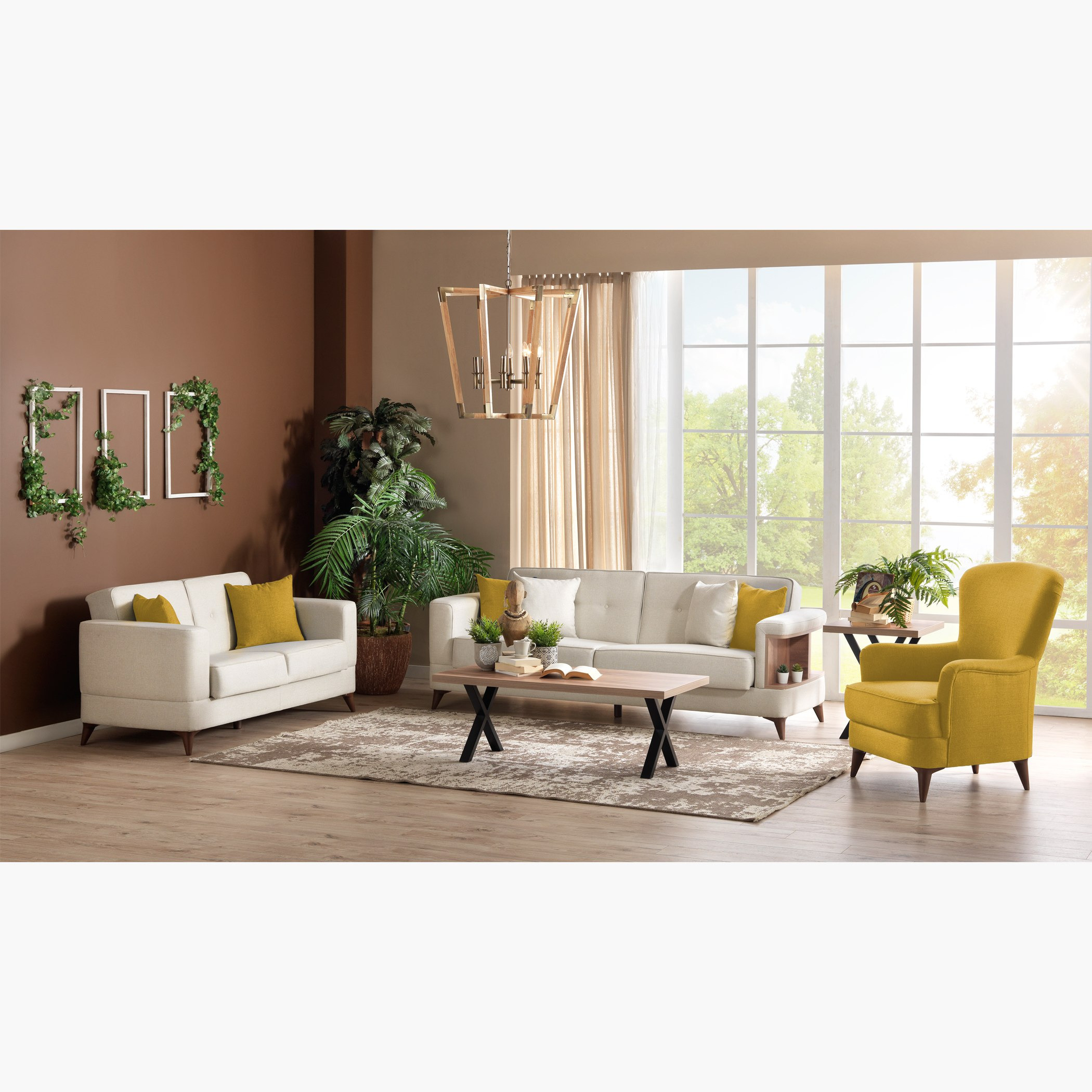 أريكة سرير -3 مقاعد بارزة الملمس بمساحة تخزين و -4 وسائد منفصلة من سانتياجو-hbxlivingroom-sofasandarmchairs-sofas-image-8