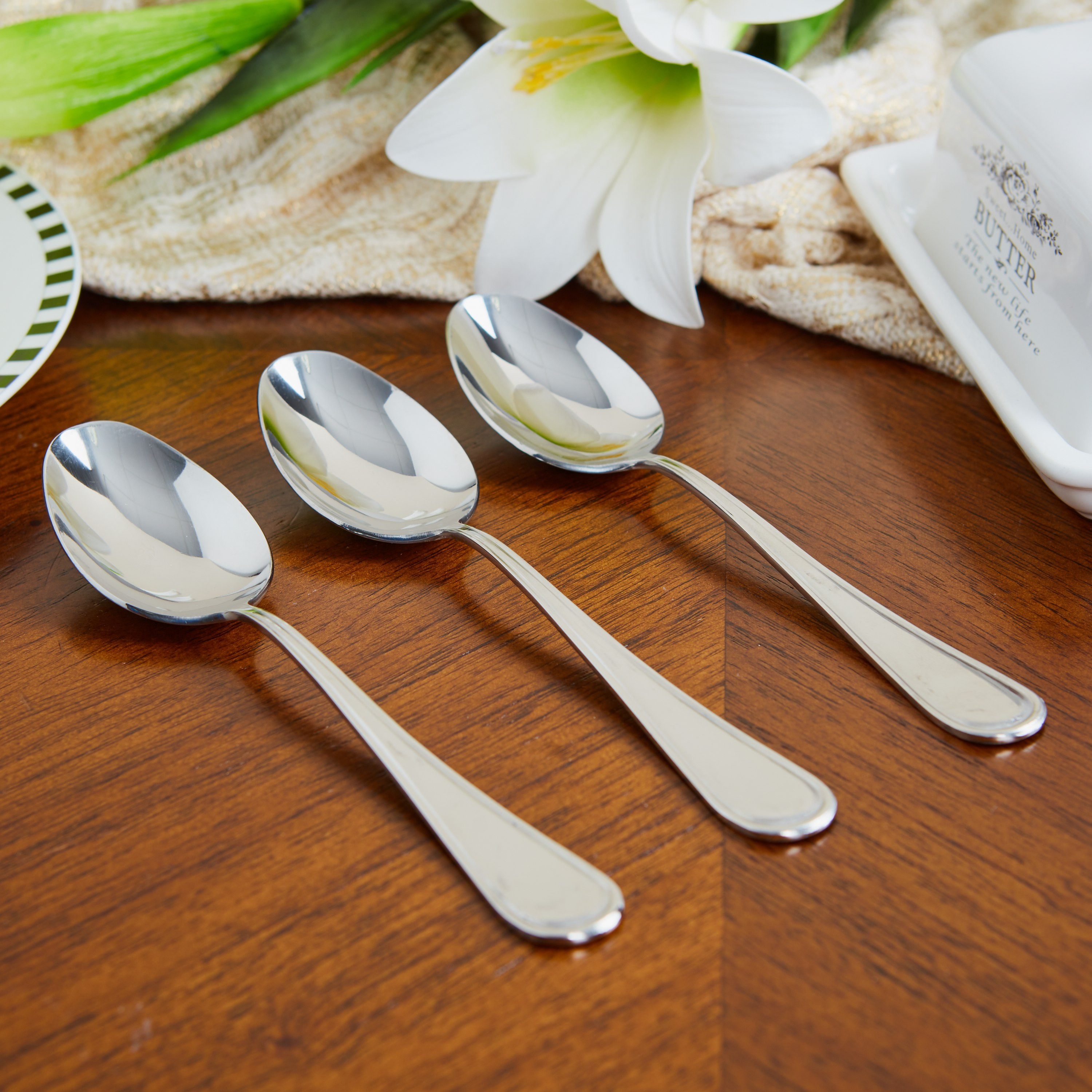 ملاعق عشاء من روزماري- طقم من 3 قطع-hbxhomeware-hbxkitchen-image-1