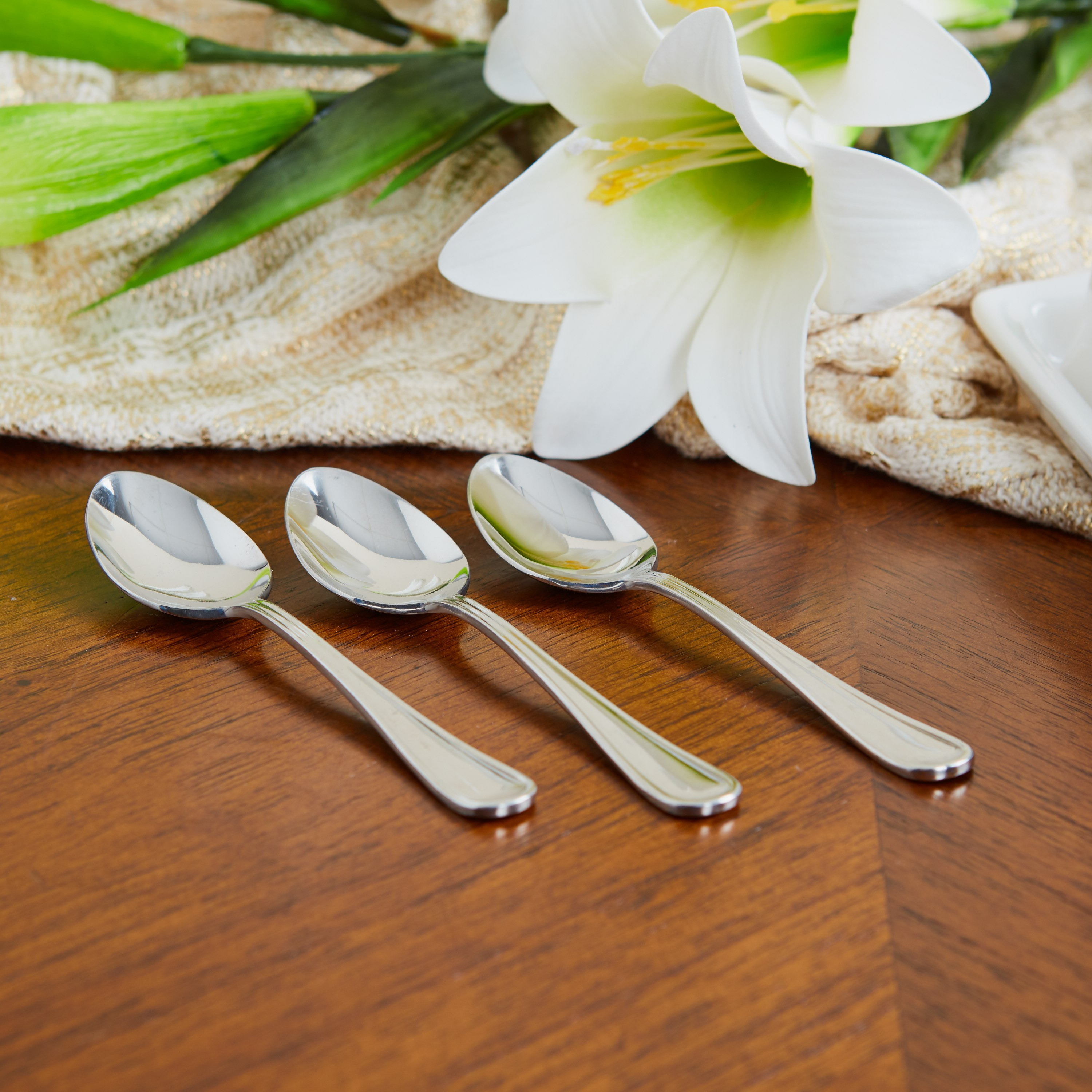 ملاعق شاي منقوشة- طقم من 3 قطعة-hbxhomeware-hbxkitchen-image-1