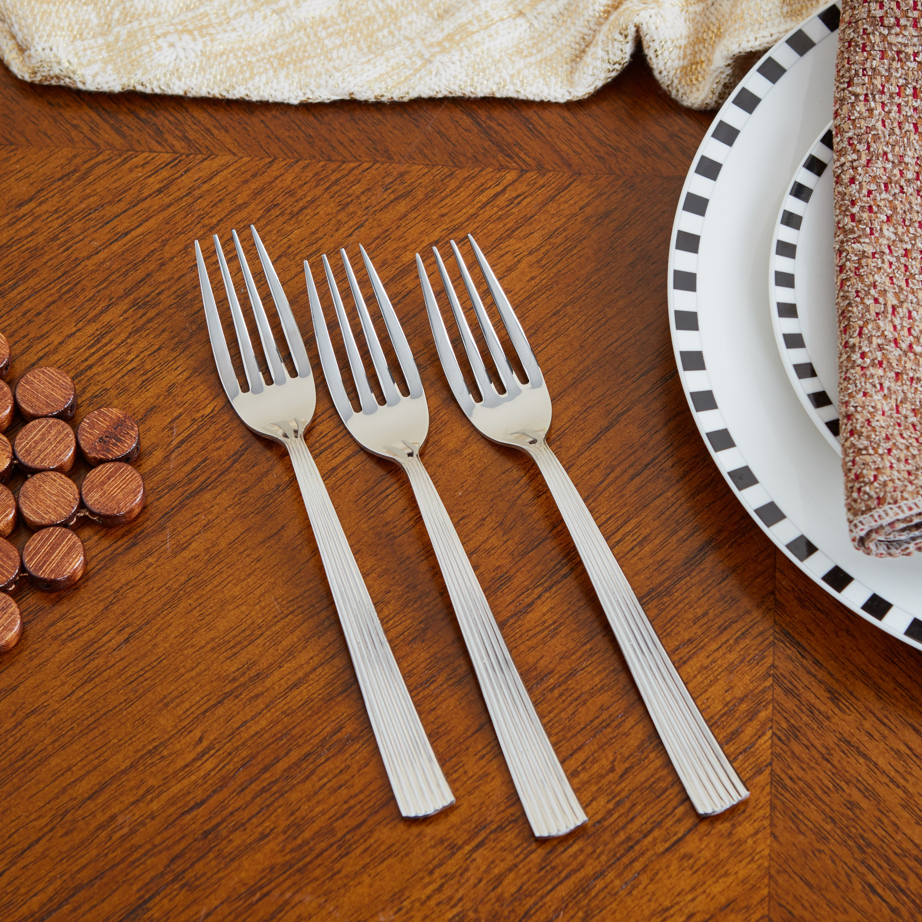 شوك فورتيكا عشاء مخطط - 3 قطع-hbxhomeware-hbxkitchen-image-1
