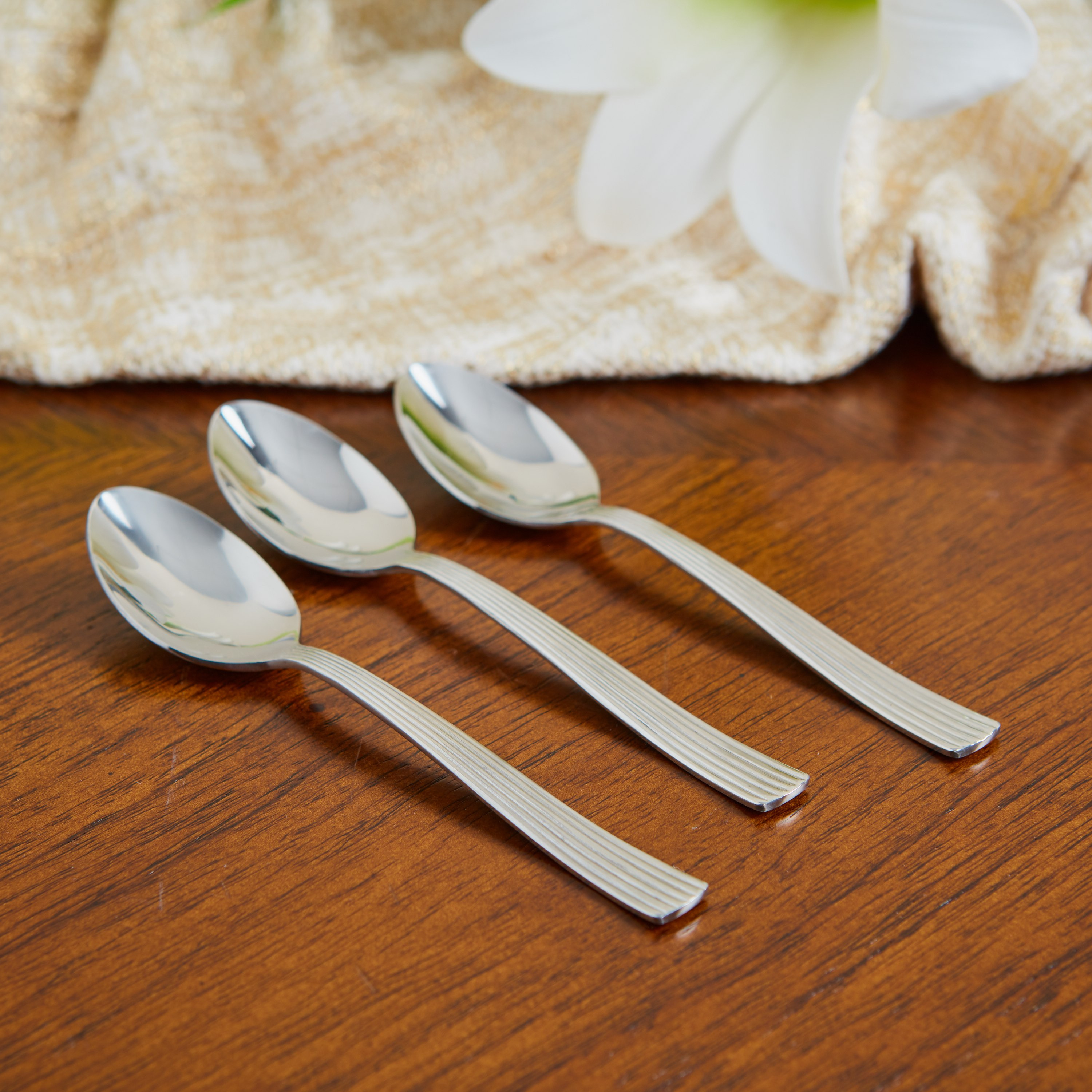 ملاعق شاي منقوشة- طقم من 3 قطعة-hbxhomeware-hbxkitchen-image-1