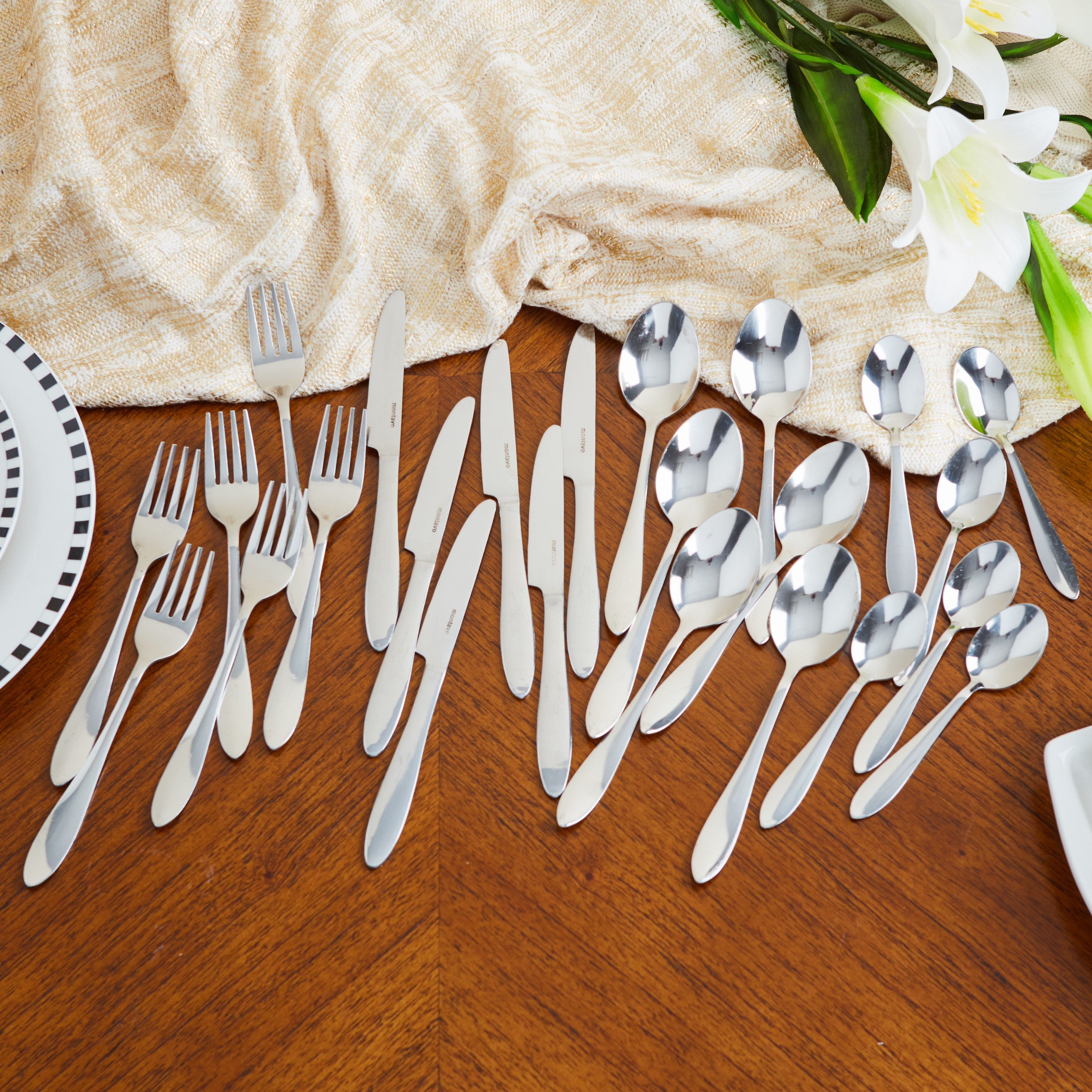 طقم أدوات مائدة من أورشيد 24  قطعة-hbxhomeware-hbxkitchen-image-1