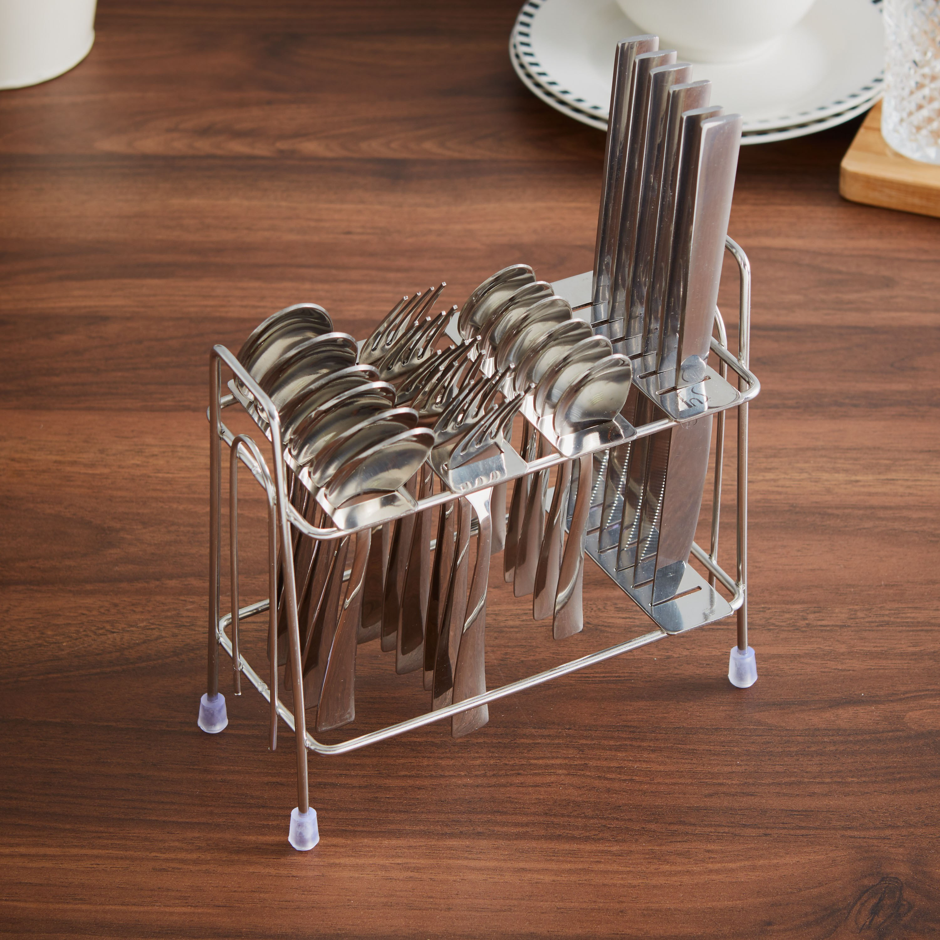 طقم أدوات مائدة 24 قطعة مع حامل من ريو-hbxhomeware-hbxkitchen-image-1