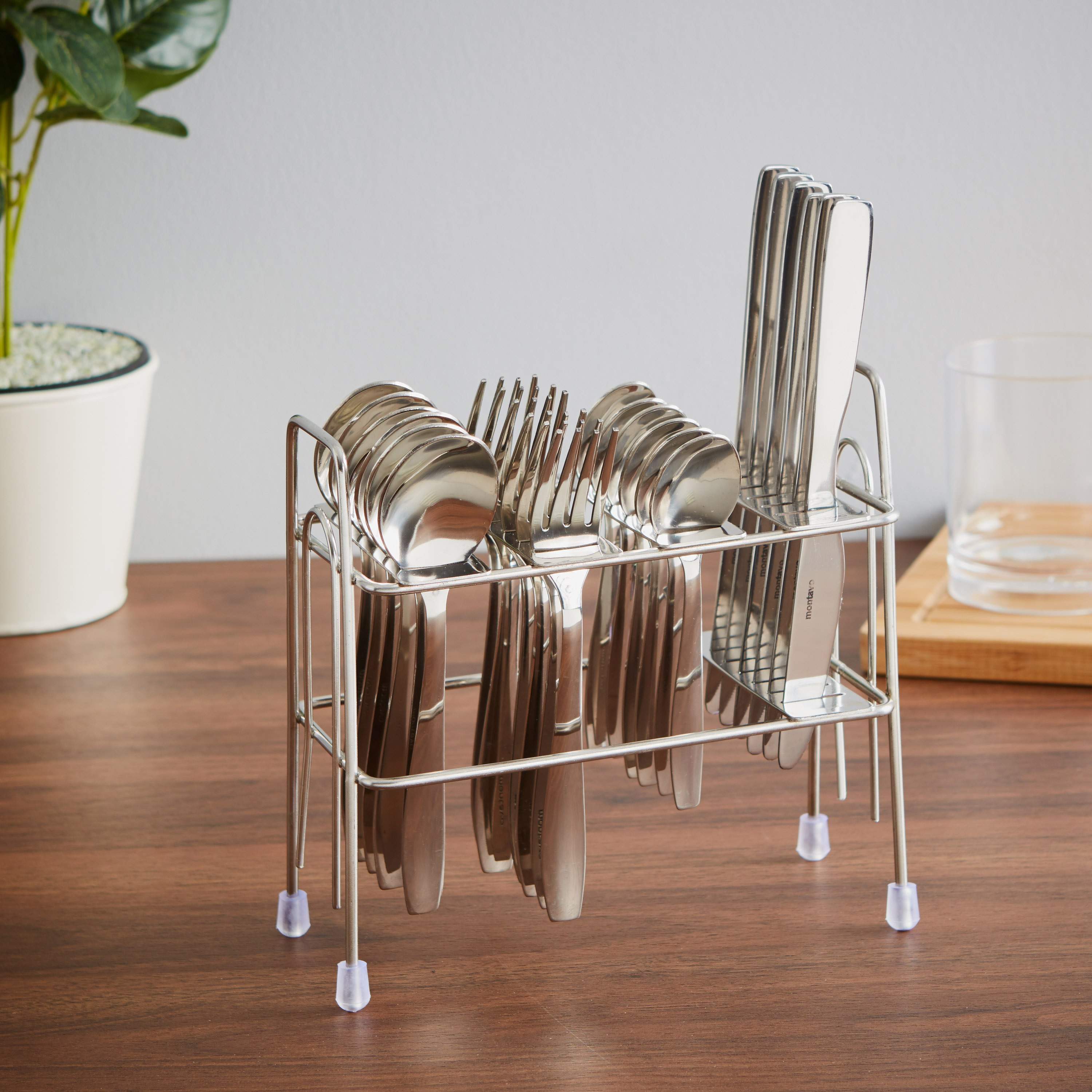 طقم أدوات مائدة 24 قطعة مع حامل من ميلان-hbxhomeware-hbxkitchen-image-1