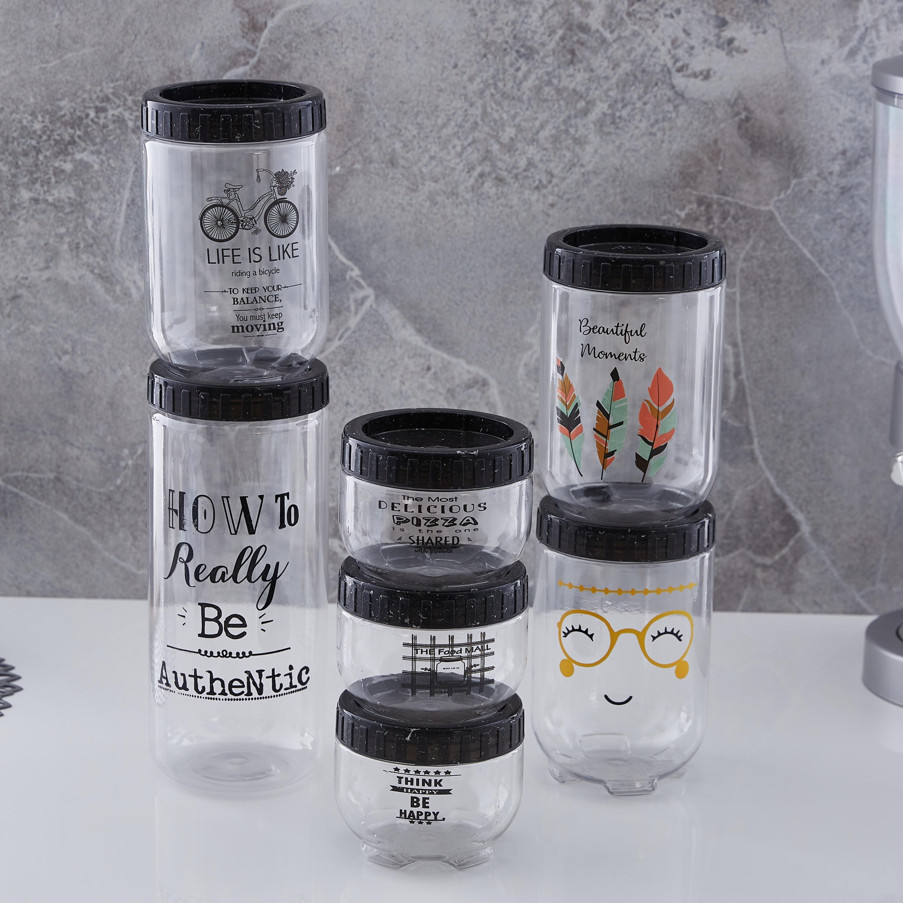 برطمانات قابلة للتكويم من بيوتيفل مومنت - طقم من 7 قطع-hbxhomeware-hbxkitchen-image-1