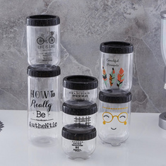 Beautiful Moment Printed Stackable Jars - Set of 7