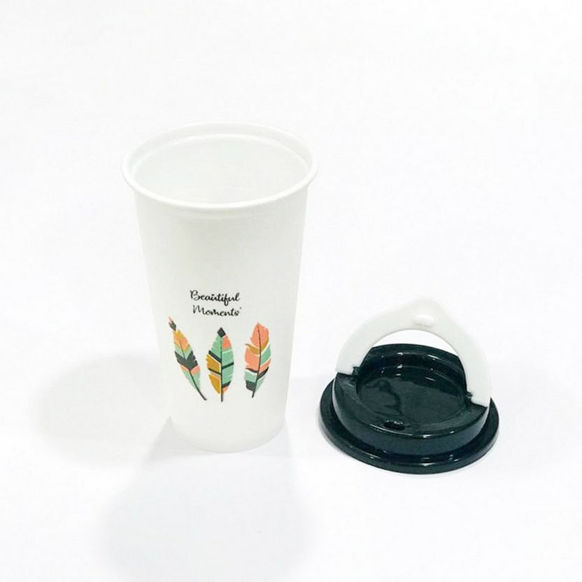 Beautiful Moments Slogan Coffee Sipper - 475 ml-Containers and Jars-image-1