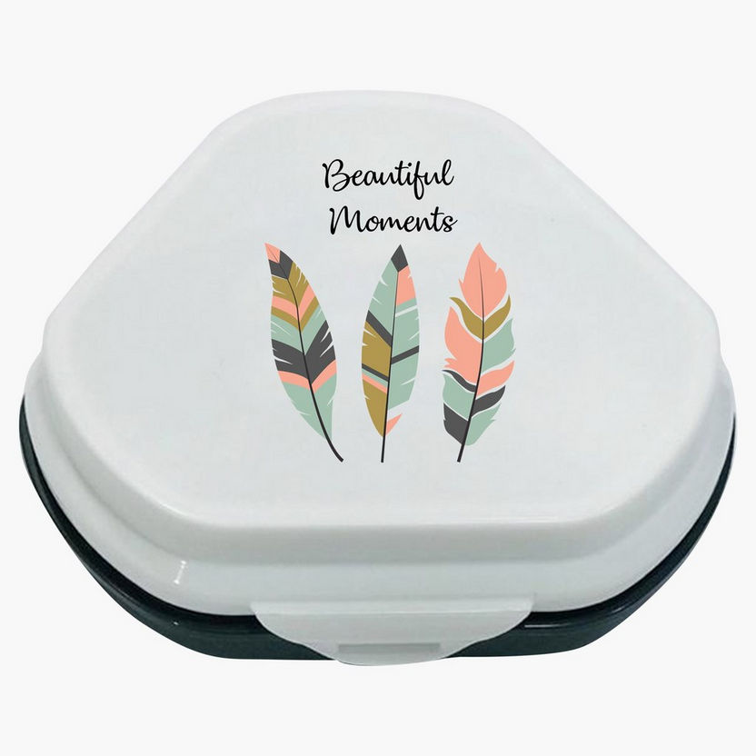 Beautiful Moments Printed Hunger Box-Lunch Boxes-image-0