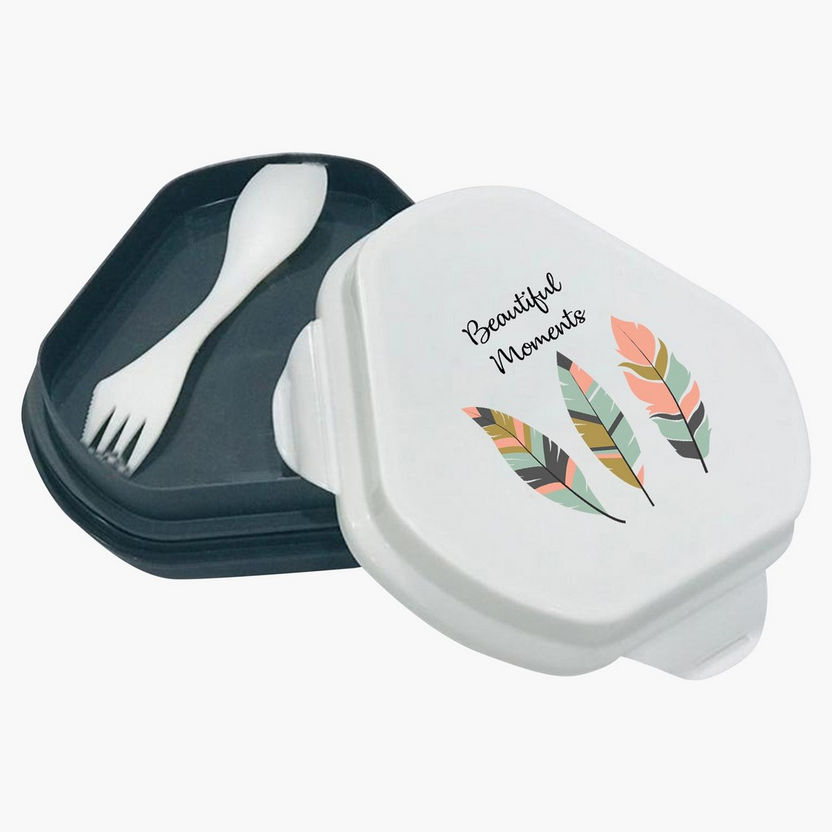 Beautiful Moments Printed Hunger Box-Lunch Boxes-image-2
