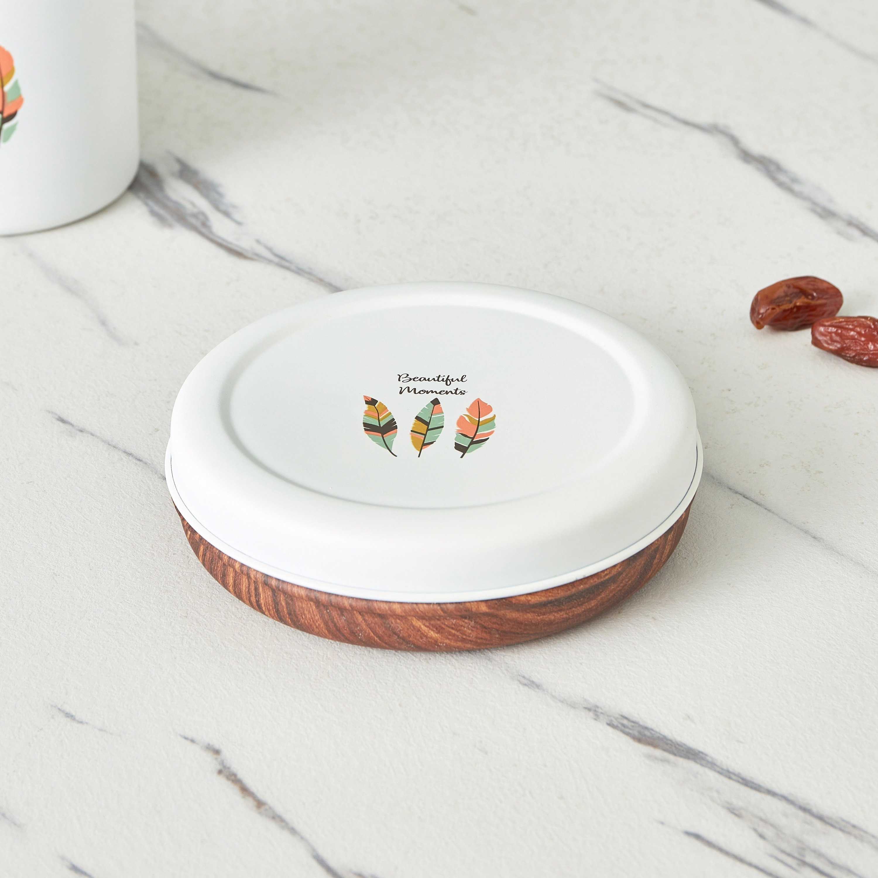علبة طعام خشبية بغطاء ستانلس ستيل من بيوتيفل مومنتس - 775 مل-hbxhomeware-hbxkitchen-image-2