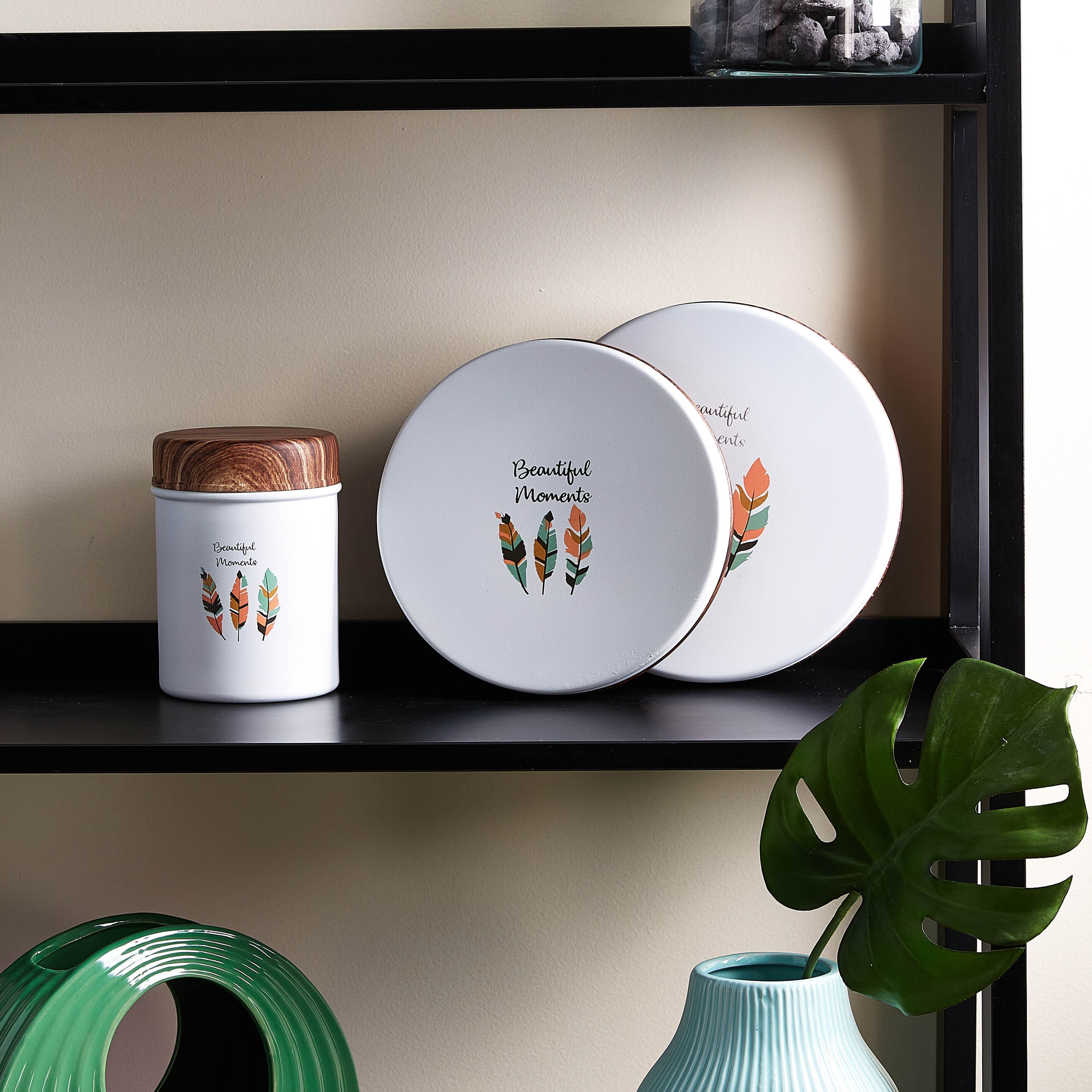 حاوية طعام خشبيّة بغطاء وطبعات - 1.15 لتر-hbxhomeware-hbxkitchen-image-3