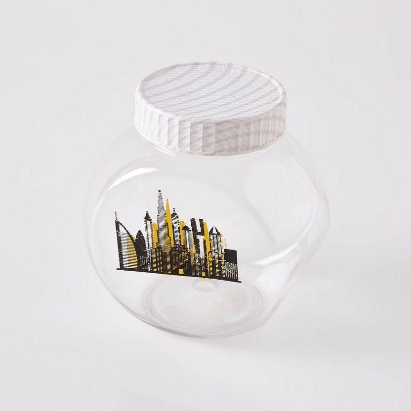 Cityscape Printed Candy Jar-Containers and Jars-image-3