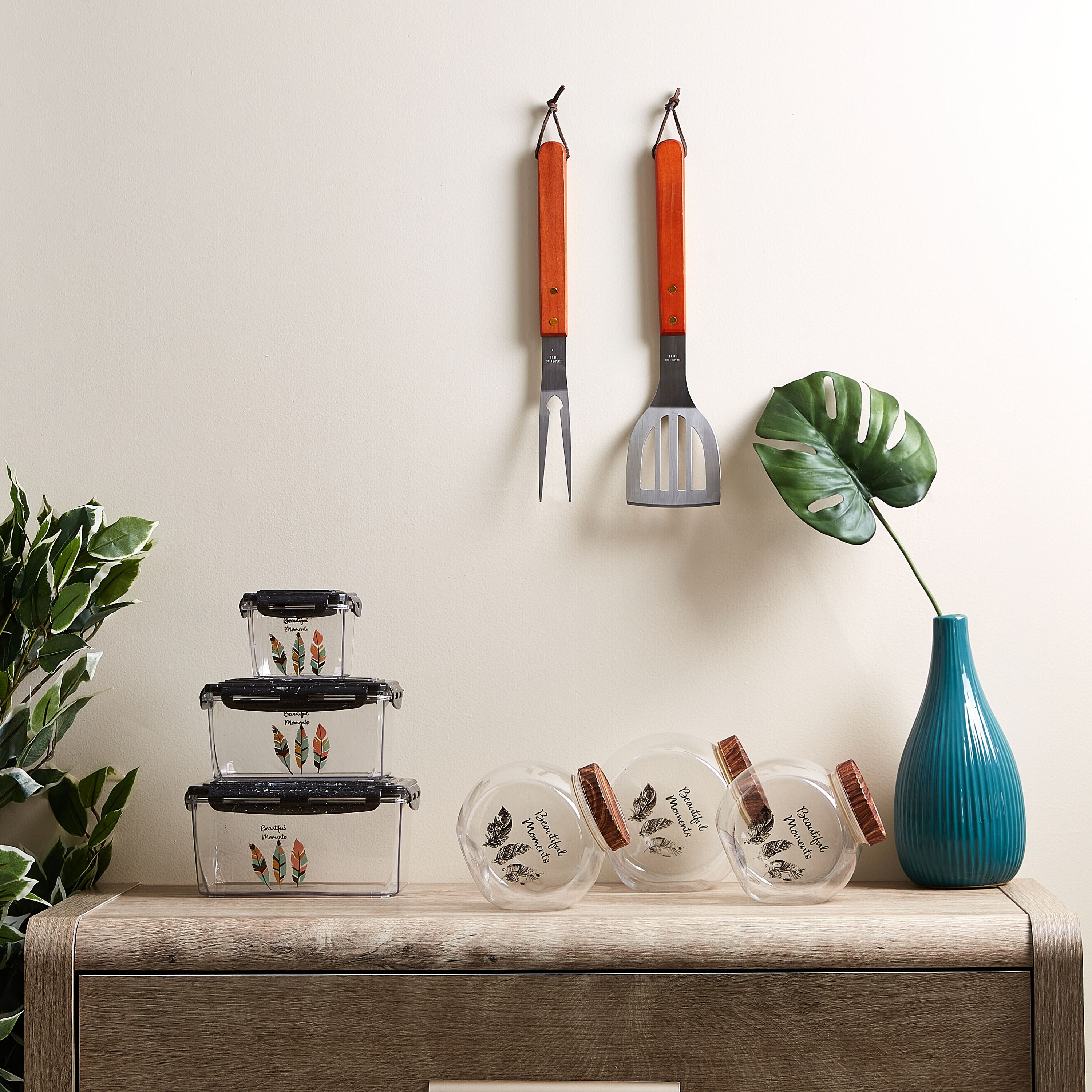 جرة حلوى بطبعات -hbxhomeware-hbxkitchen-image-4