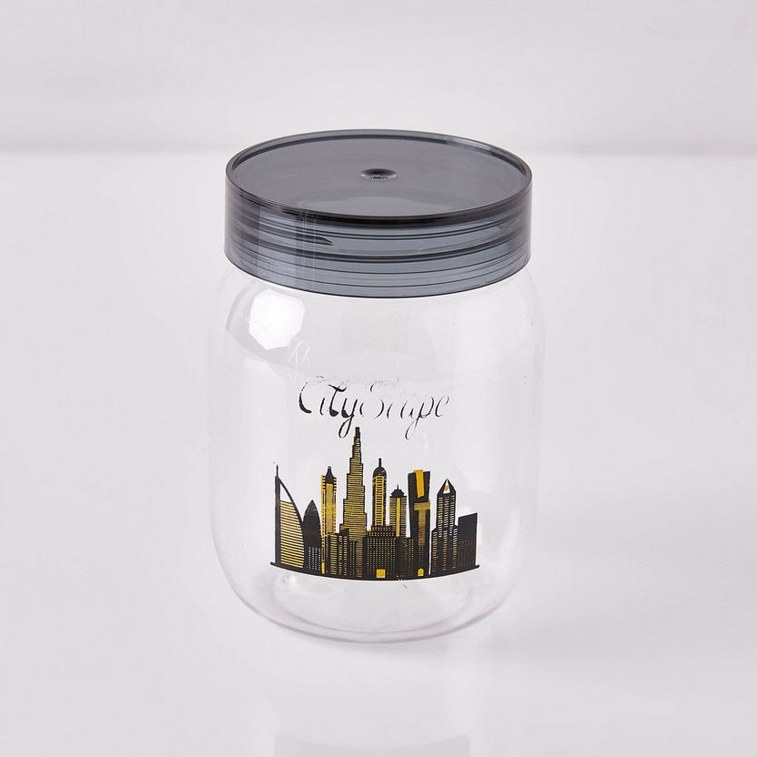 Cityscape Printed Sun Jar-Containers and Jars-image-3