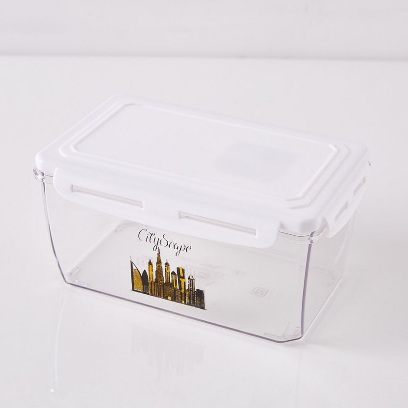 Tritan Cityscape Lock & Store Container - 1700 ml-Containers & Jars-image-2