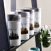 Cityscape Printed Stainless Steel Canister with Wooden Lid - 1400 ml-Containers and Jars-thumbnailMobile-2
