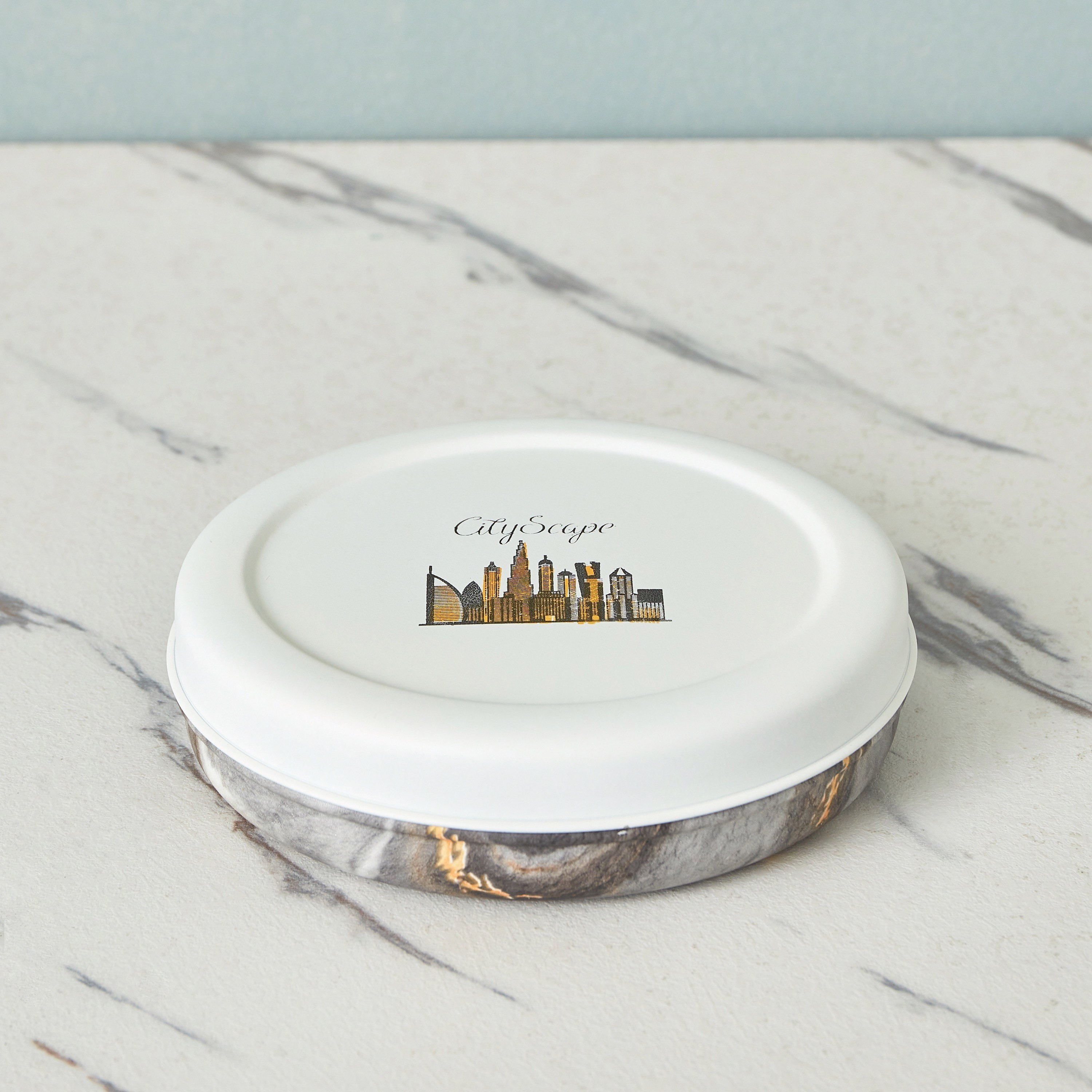 علبة مسطحة بغطاء ستانليس ستيل من سيتي سكيب - 775 مل-hbxhomeware-hbxkitchen-image-1
